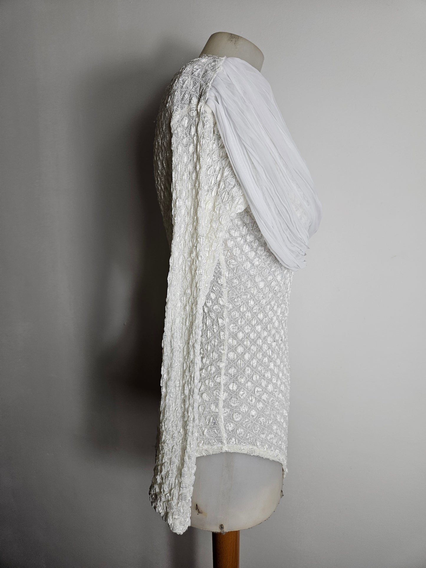 Body en voile détails broderies