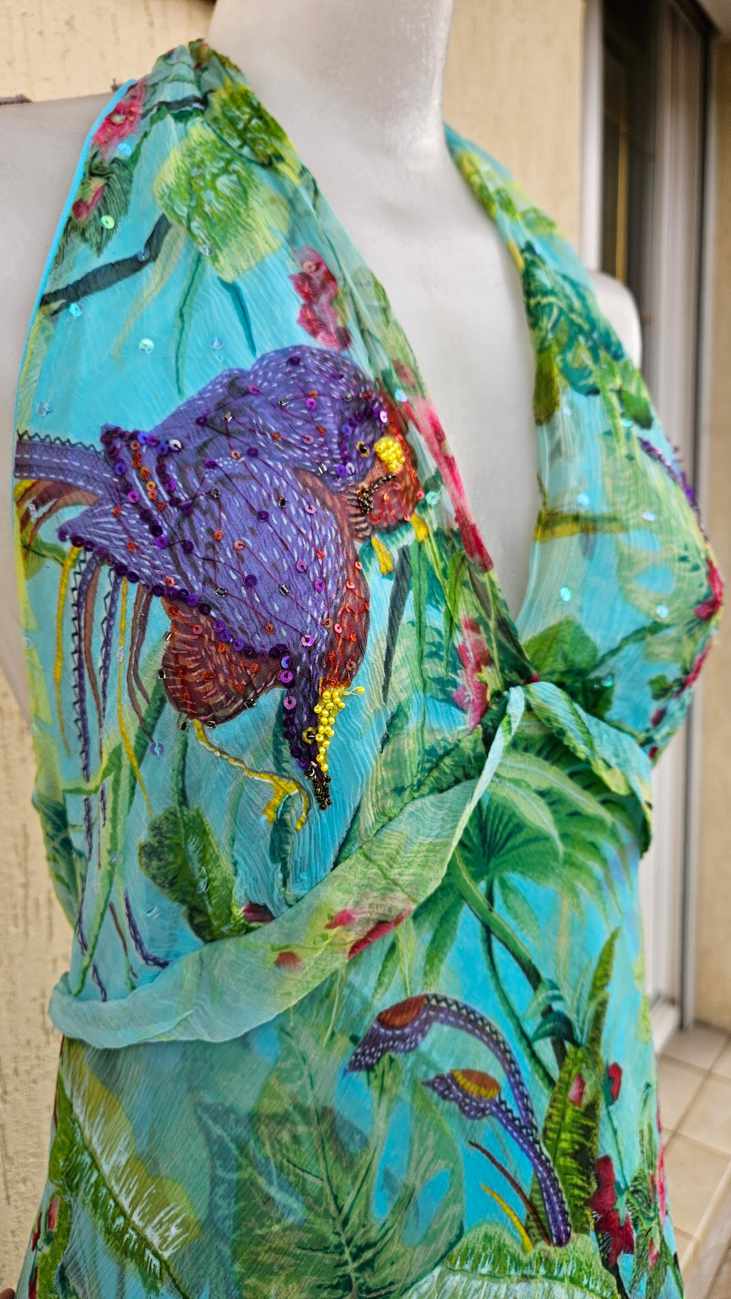 Robe dos nu René Derhy