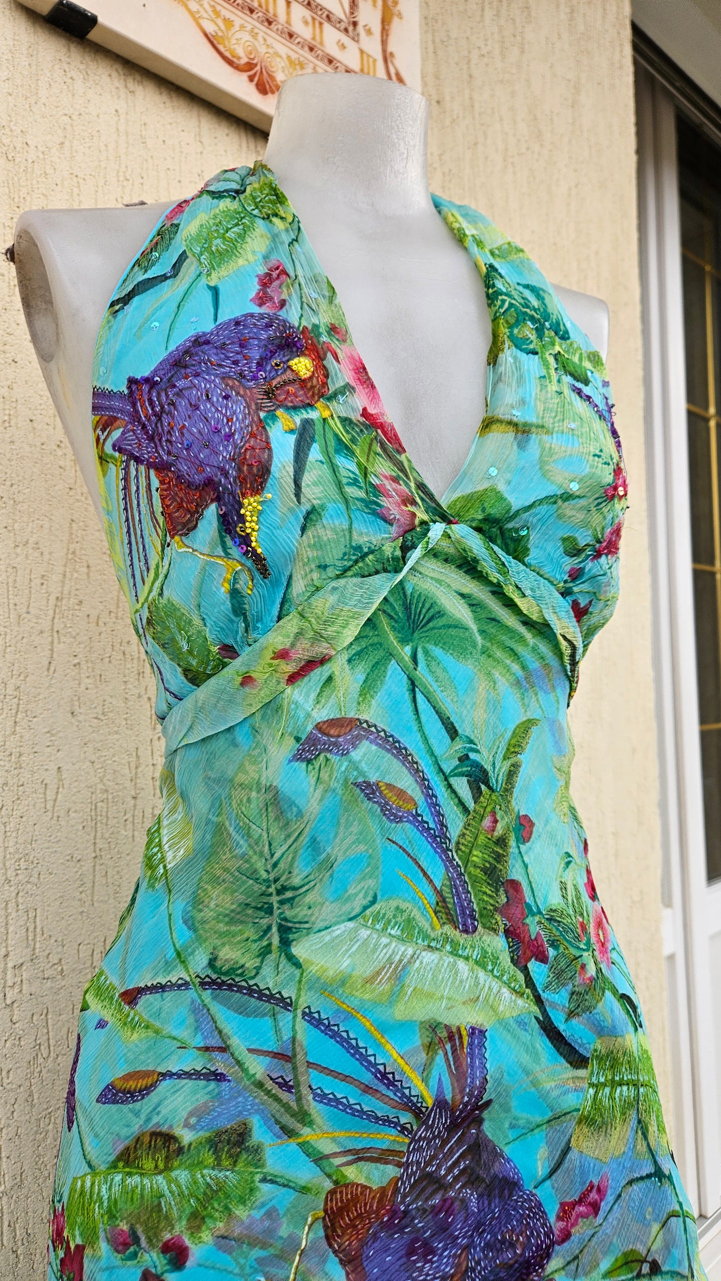 Robe dos nu René Derhy