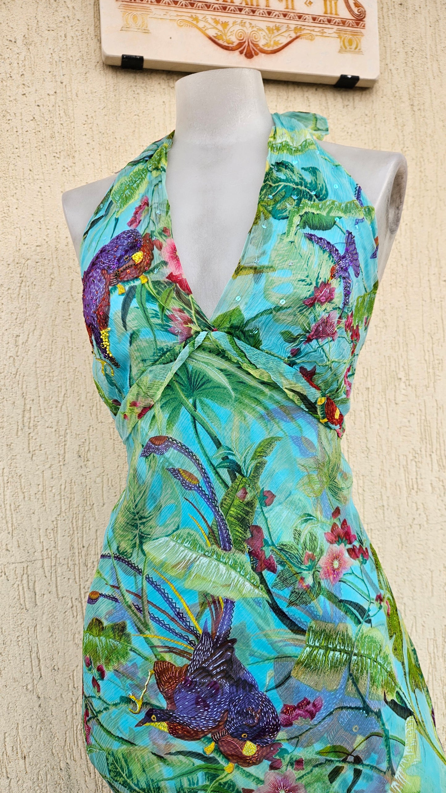 Robe dos nu René Derhy