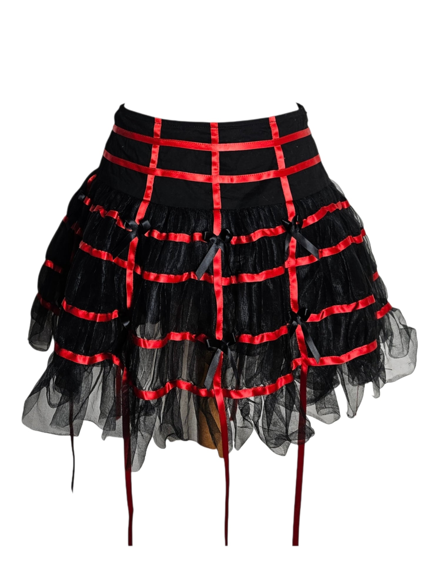 Jupe noire et rouge Hell Bunny