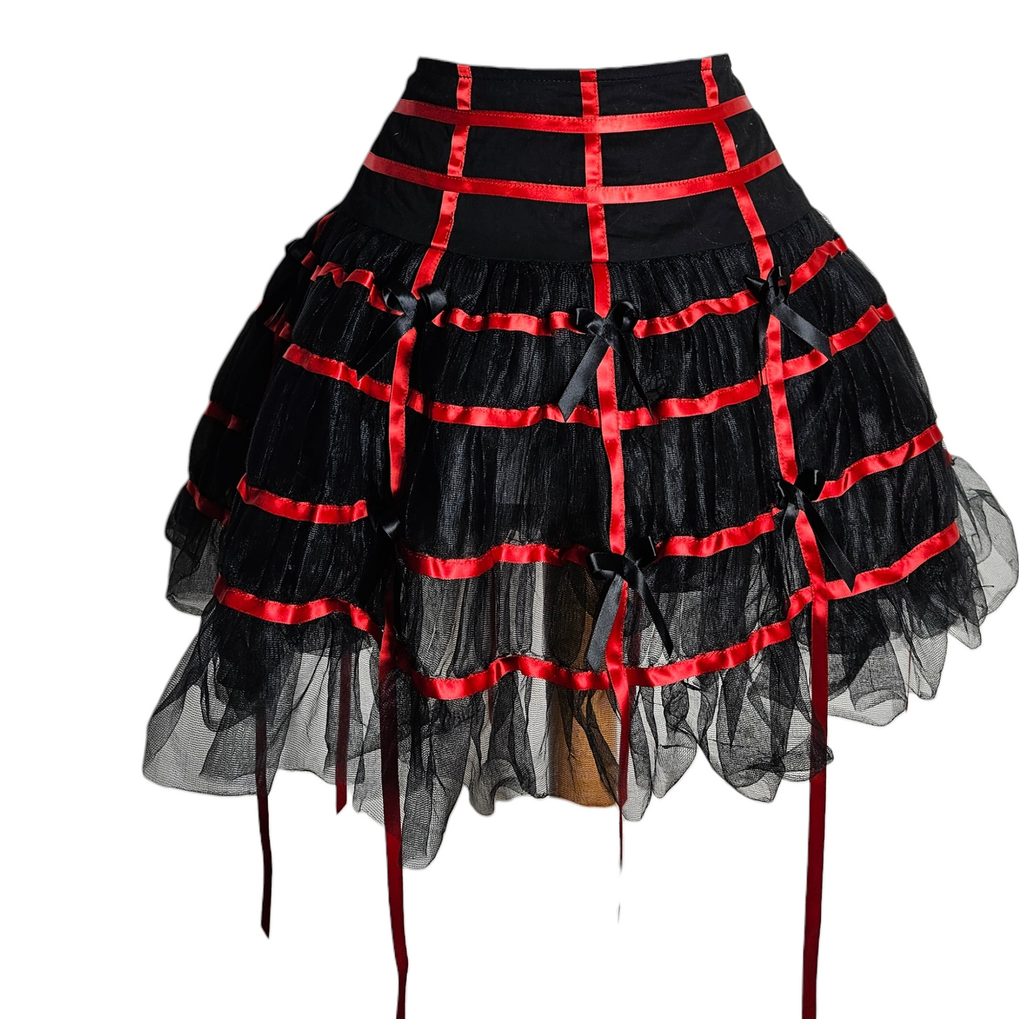 Hell Bunny black and red skirt