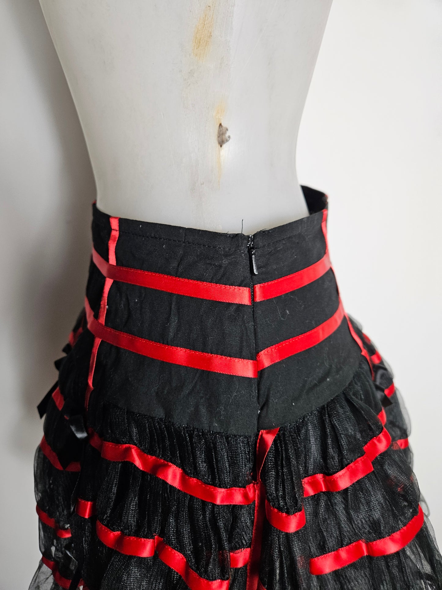 Hell Bunny black and red skirt