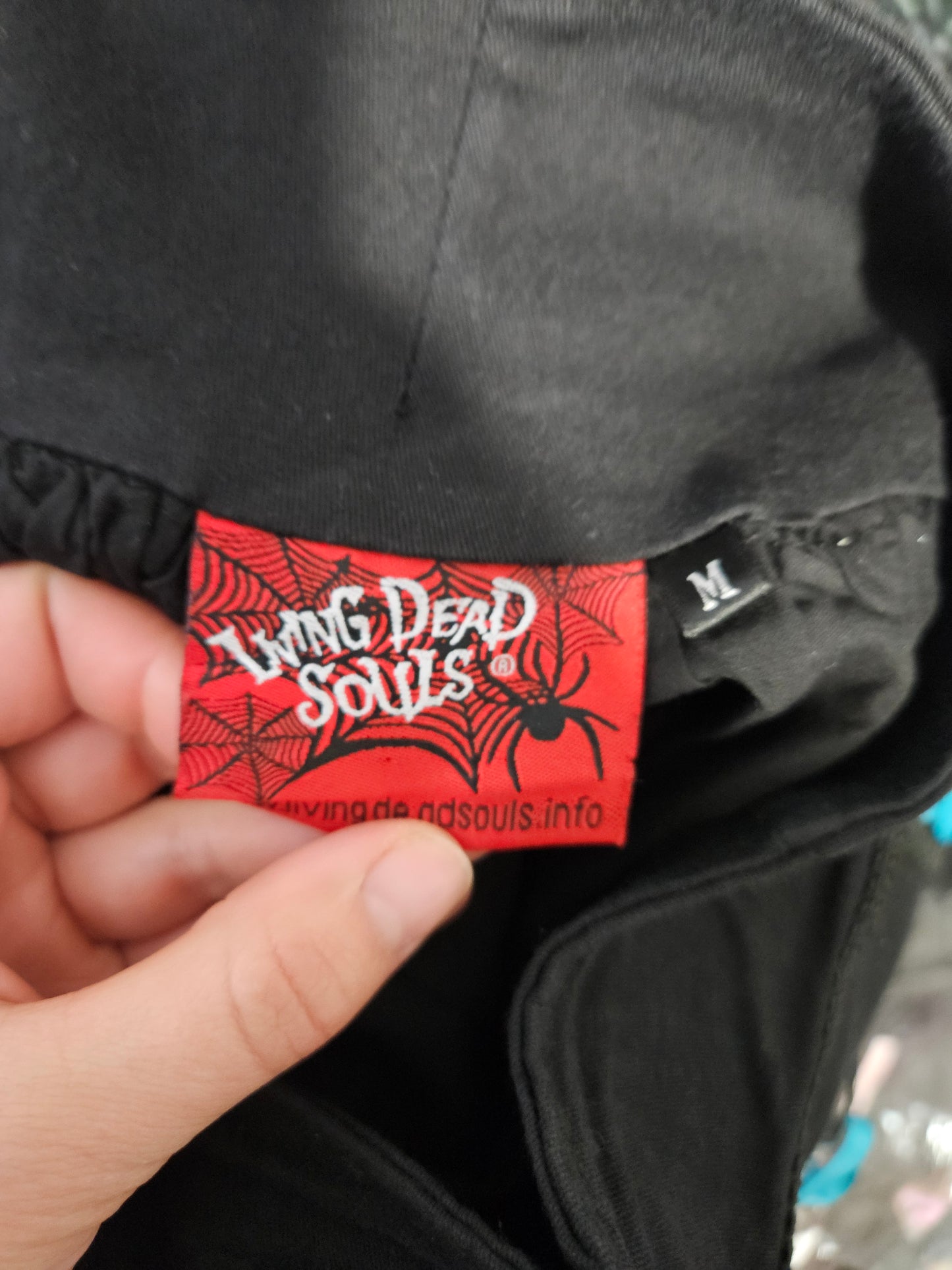 Jupe noire et bleue Living Dead Souls (Copie)