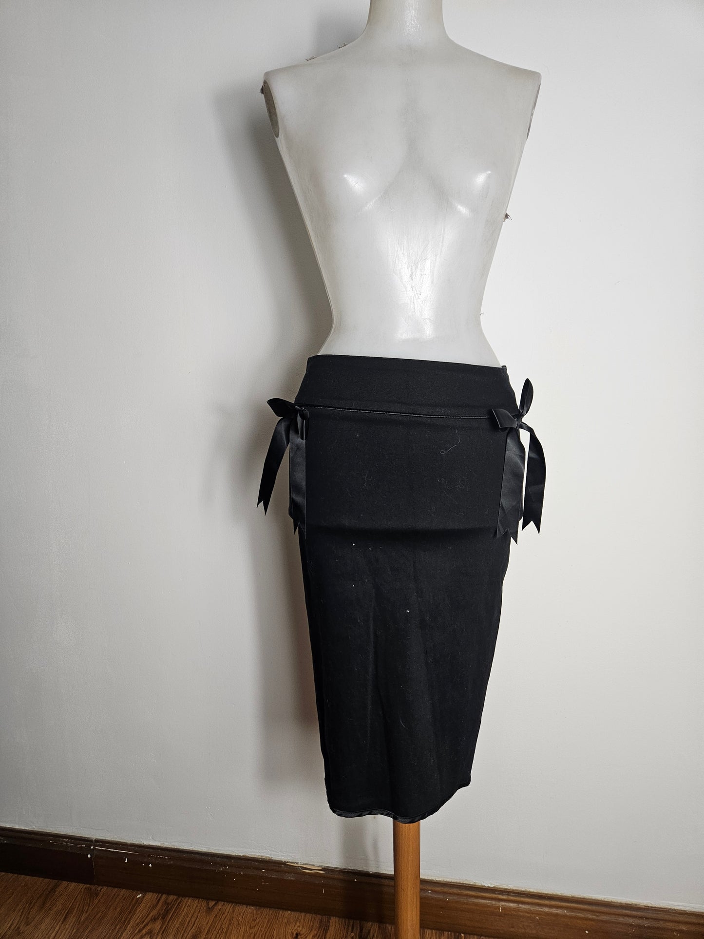 Jupe taille à laçage