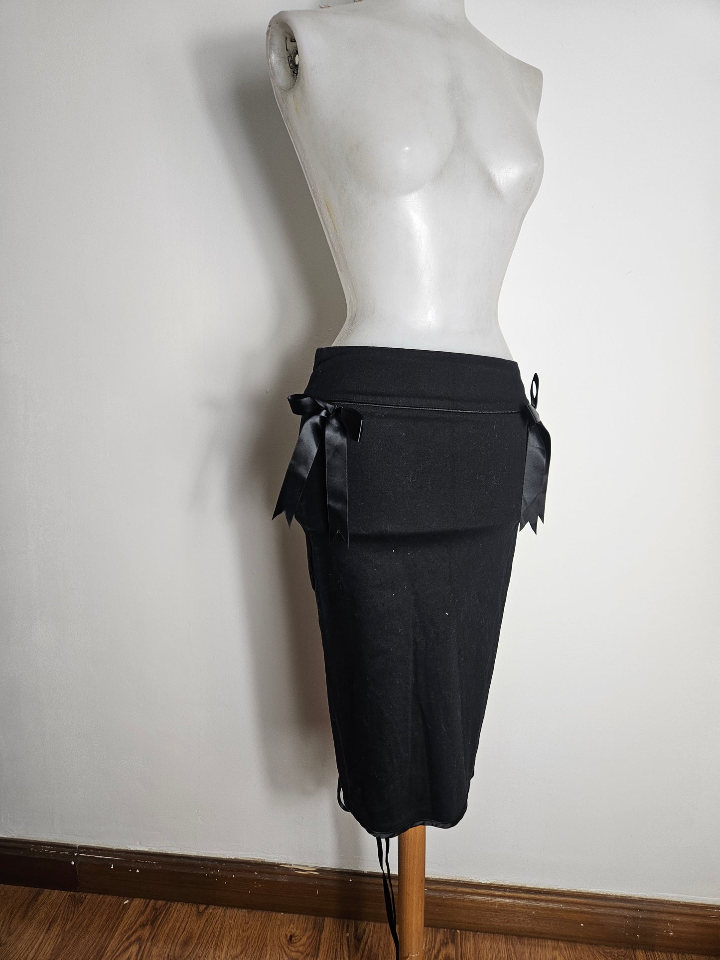 Jupe taille à laçage