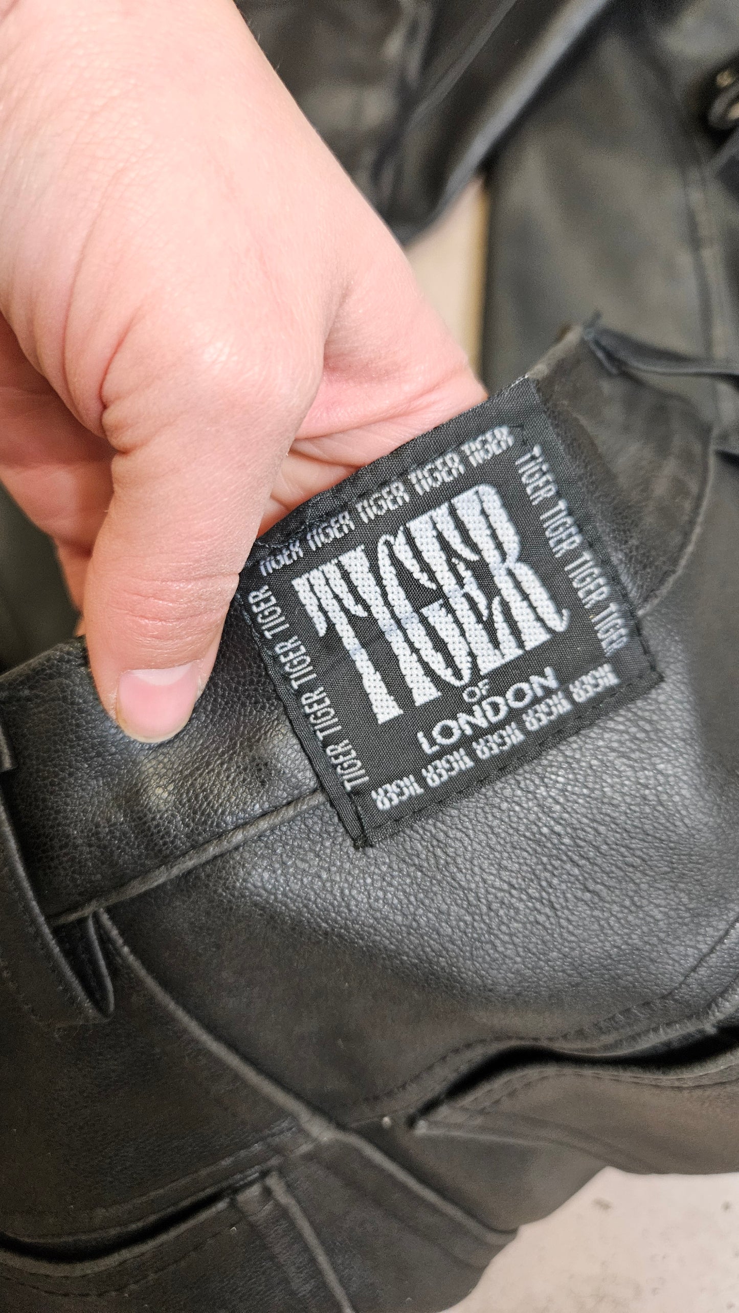 Pantalon en cuir Tiger of London