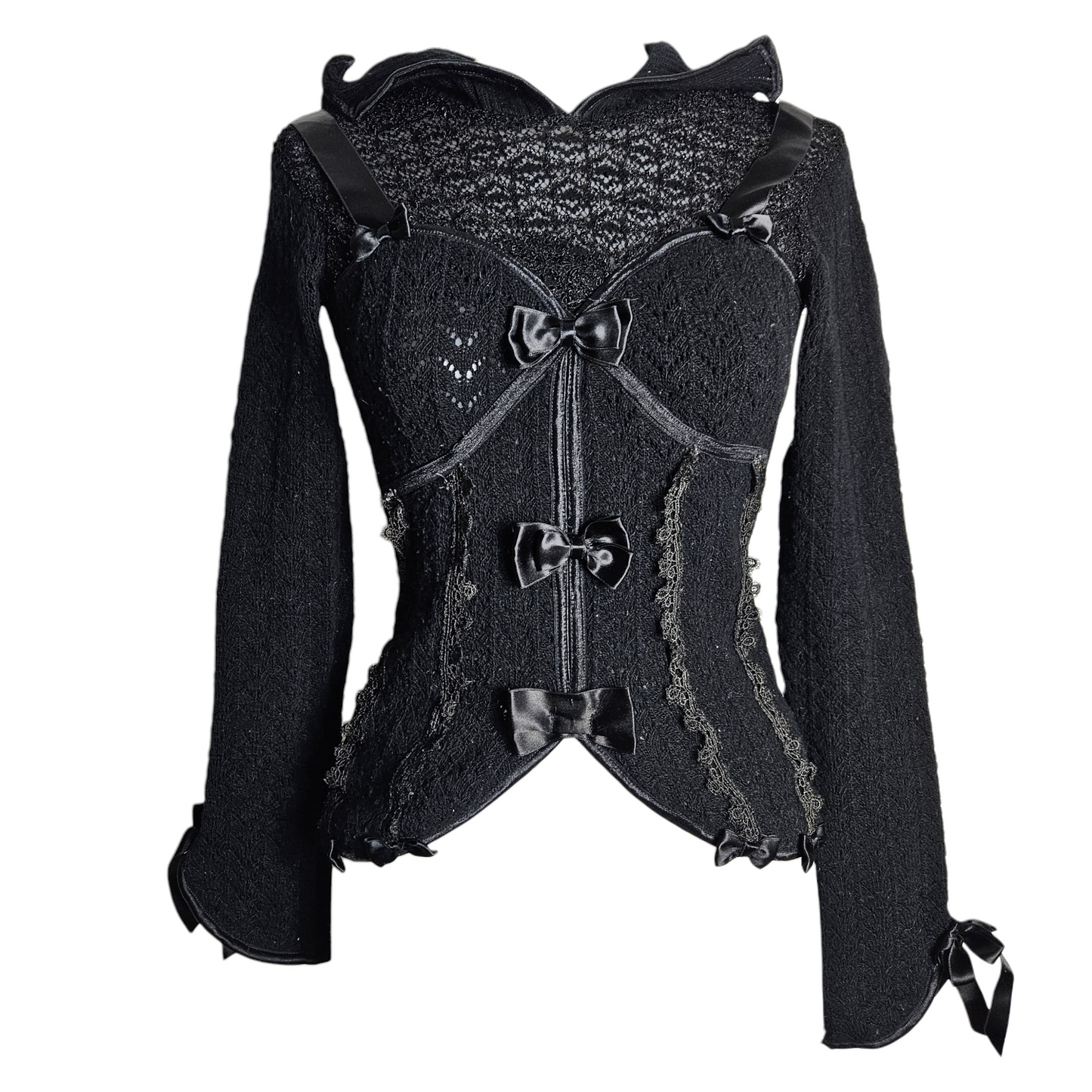 Pull léger détails noeuds