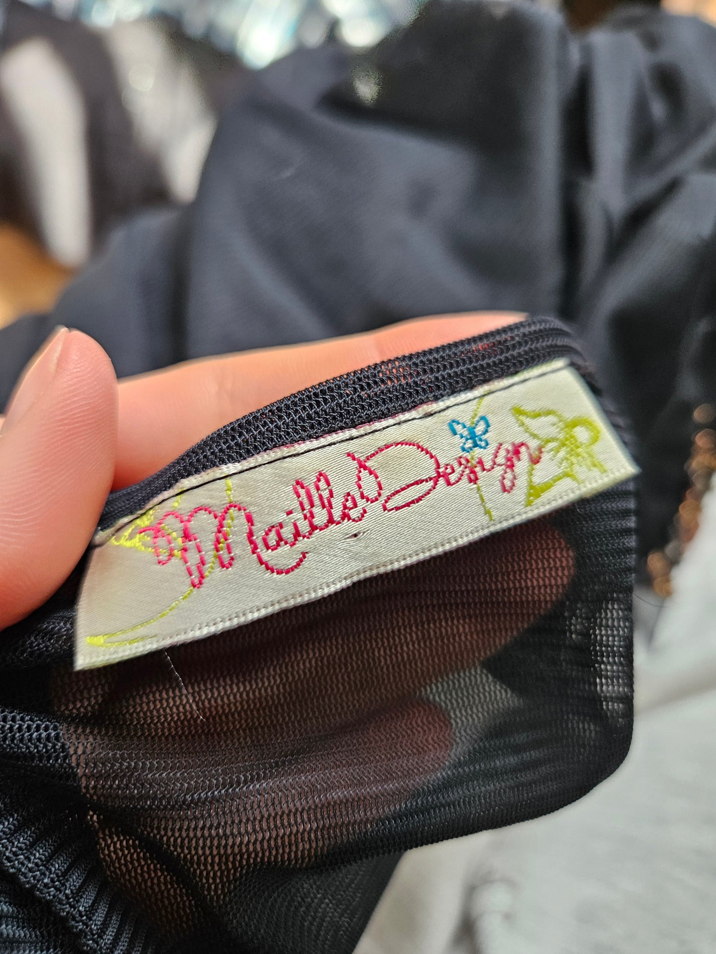Chemisier en voile brodé