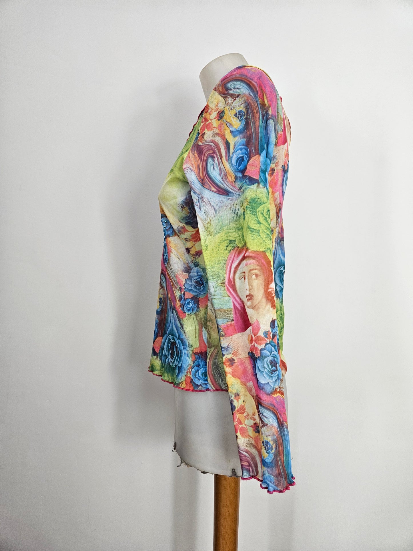 Haut en voile motif Renaissance