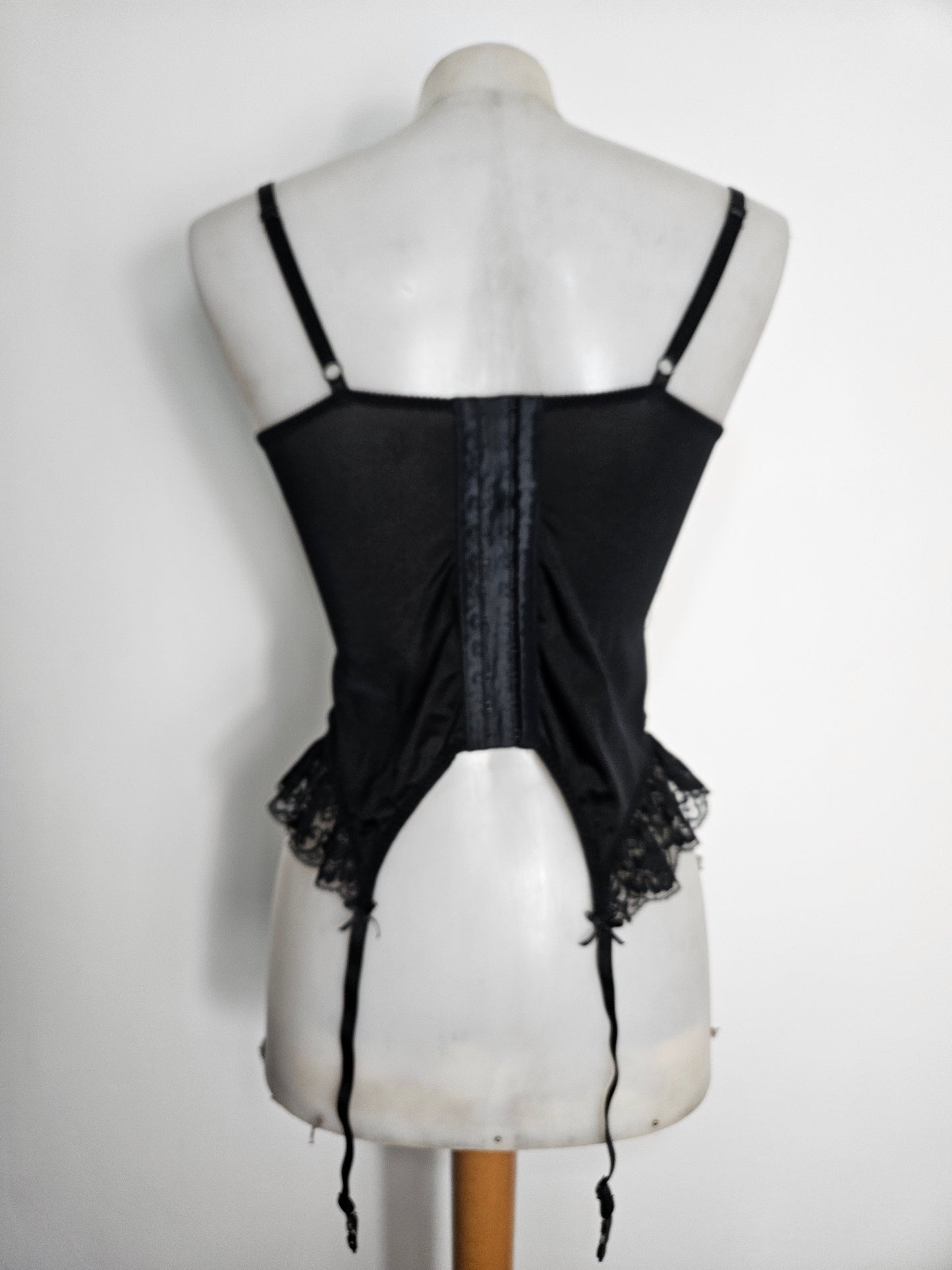 Haut esprit lingerie noir