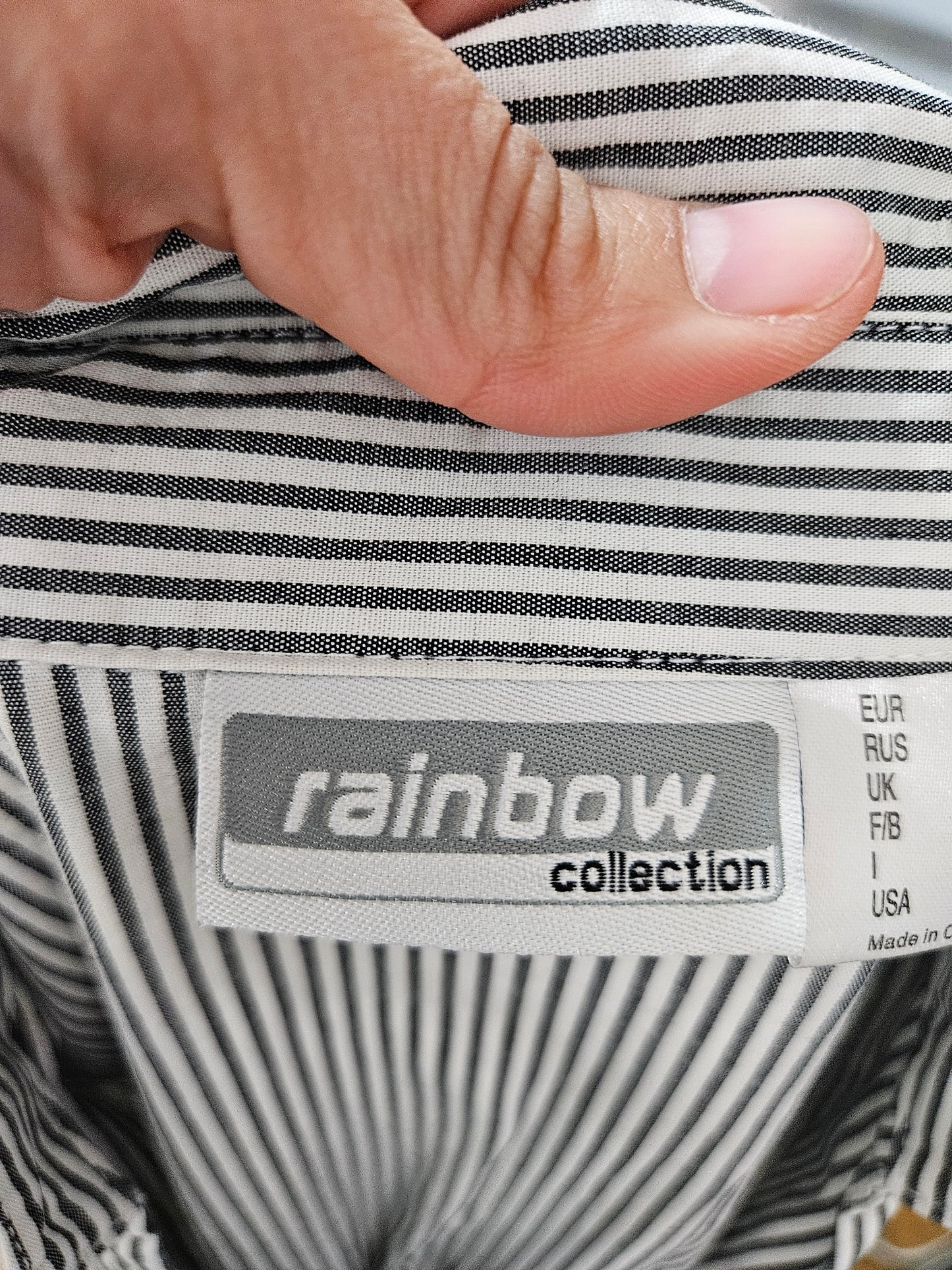 Chemise fermeture agrafes détails laçages