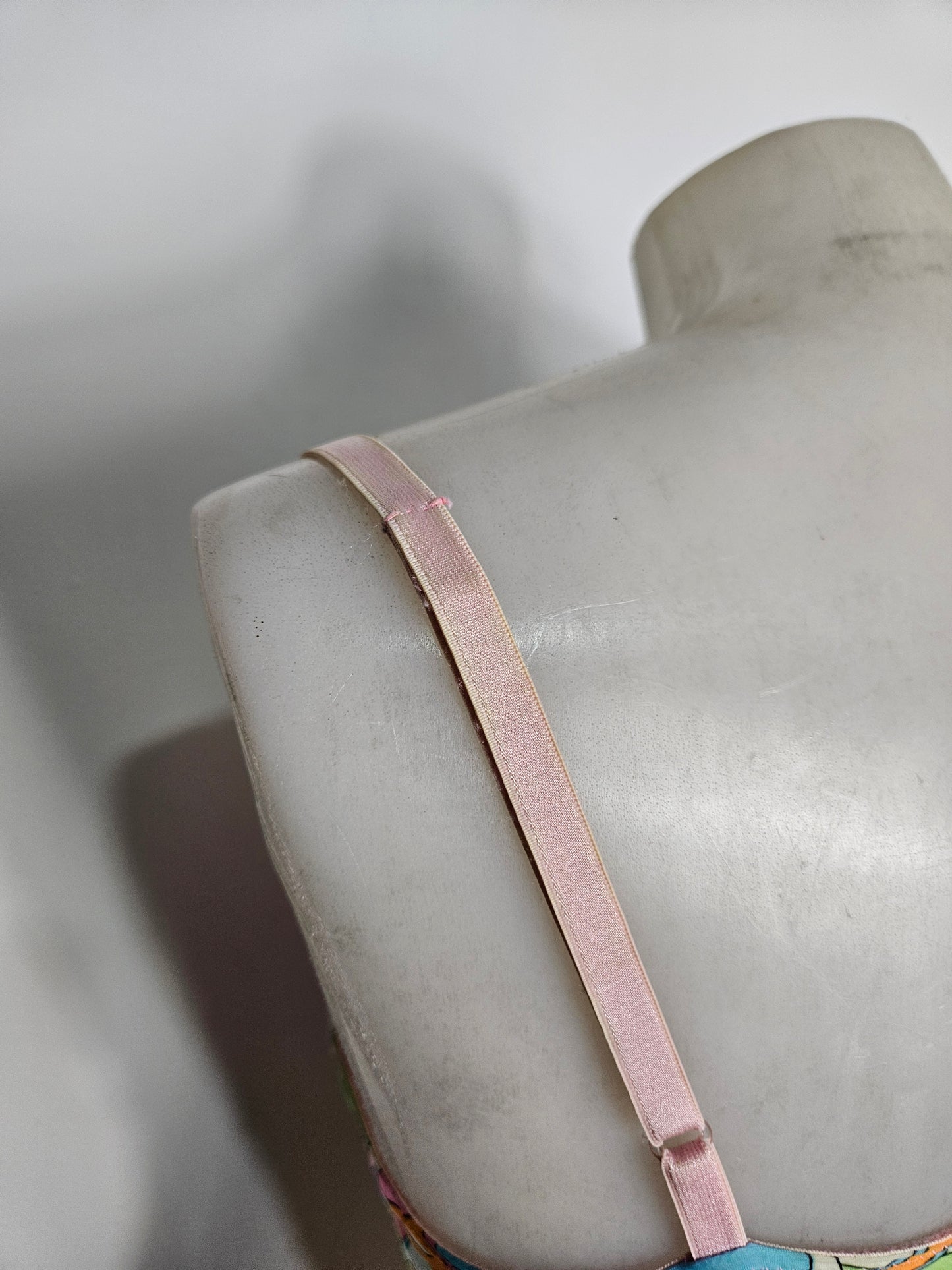 Haut esprit corset en voile fleuri