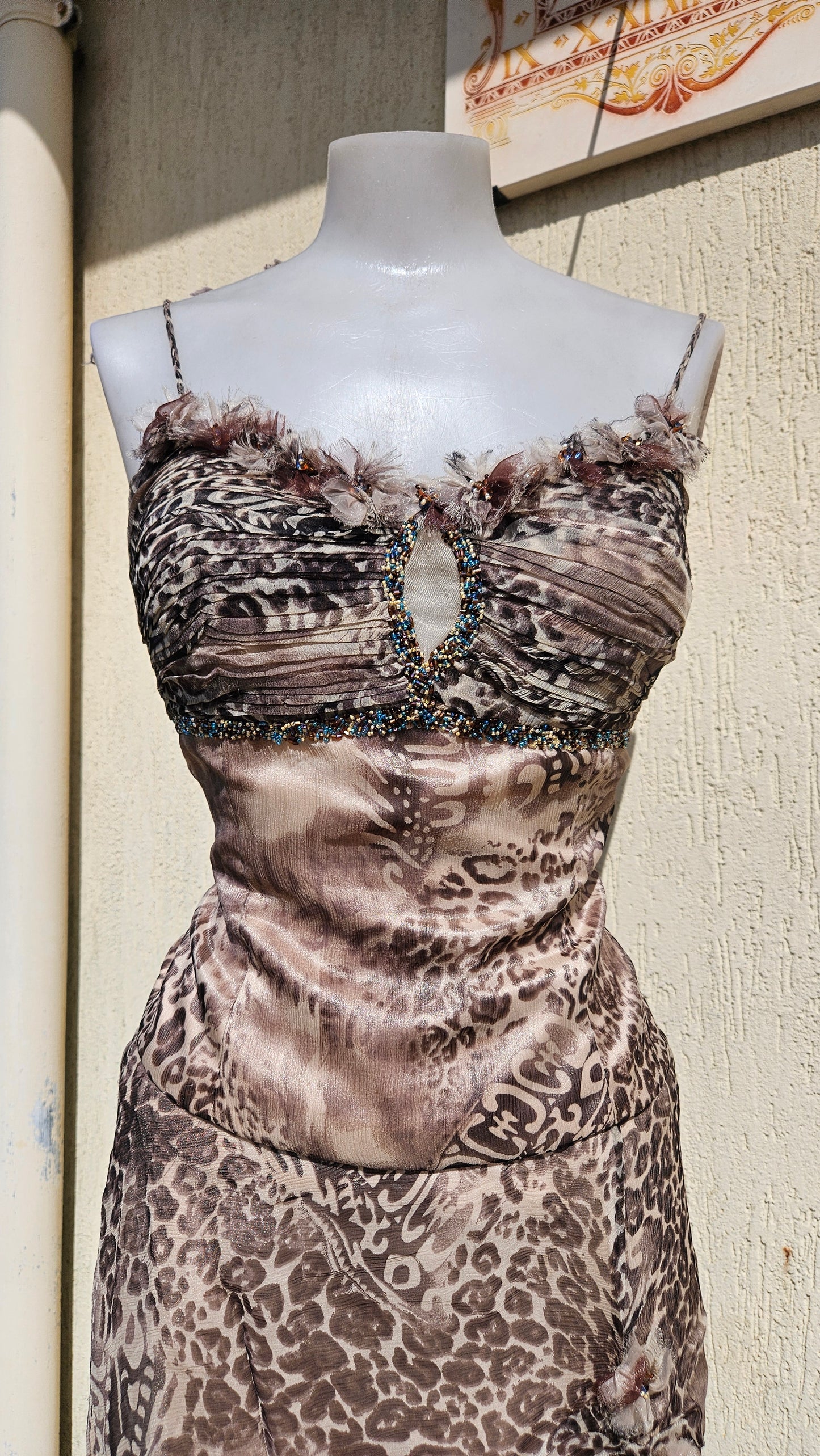 Ensemble motif léopard