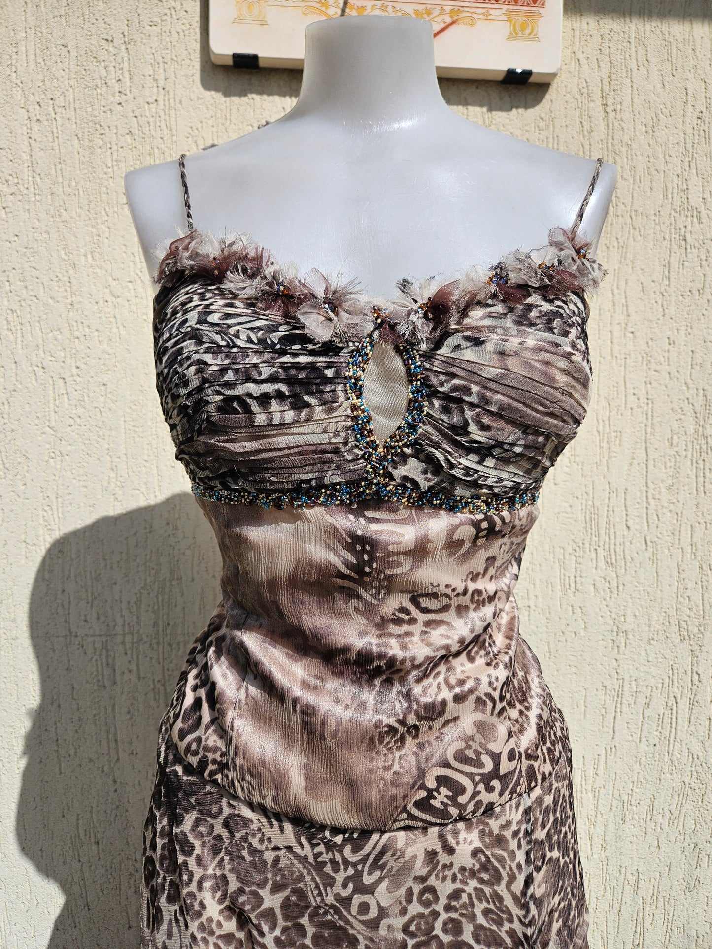 Ensemble motif léopard