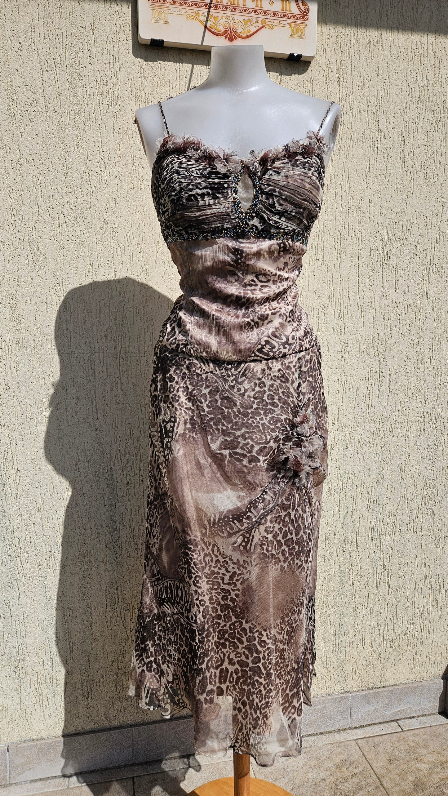 Ensemble motif léopard