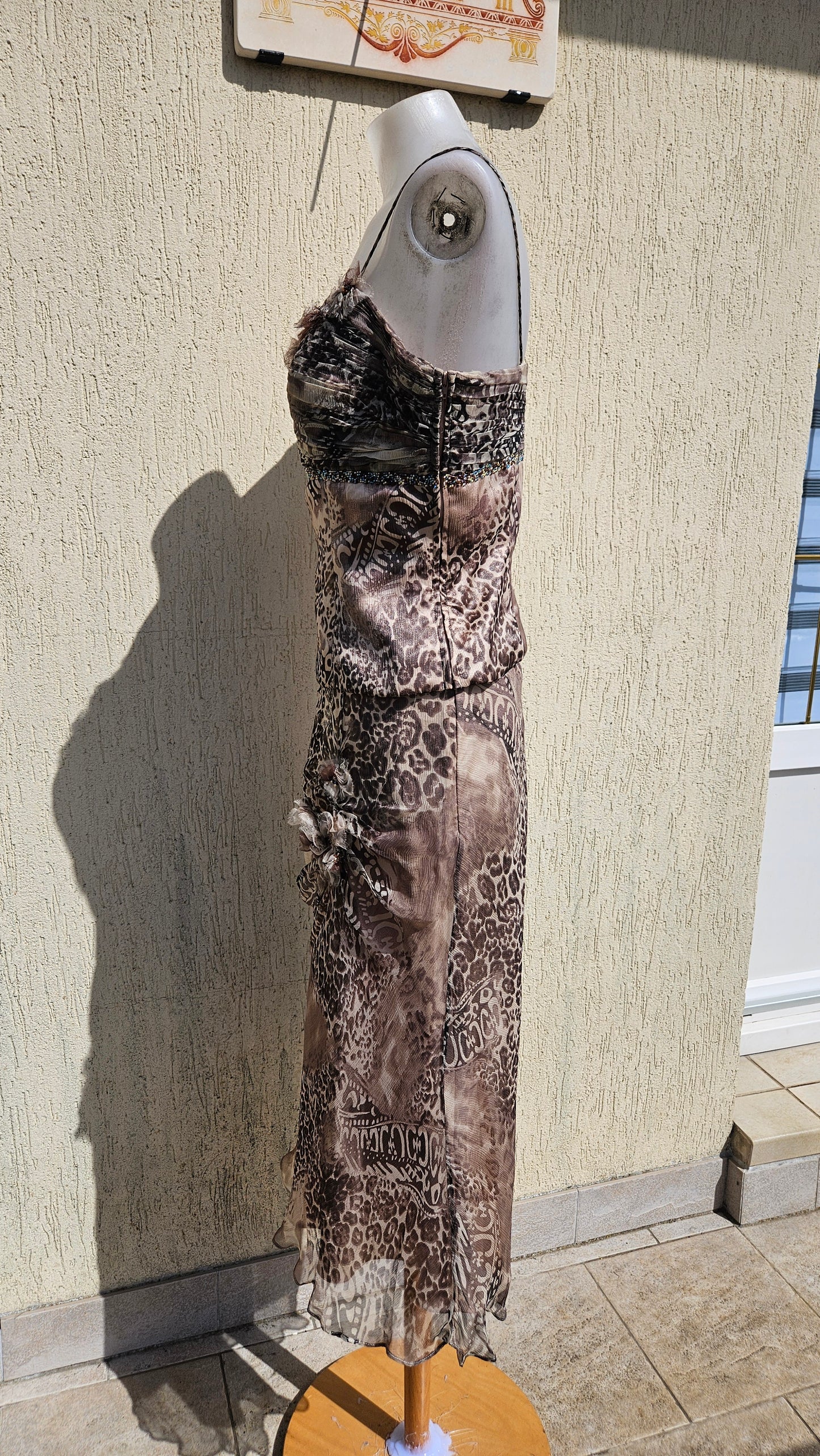 Ensemble motif léopard