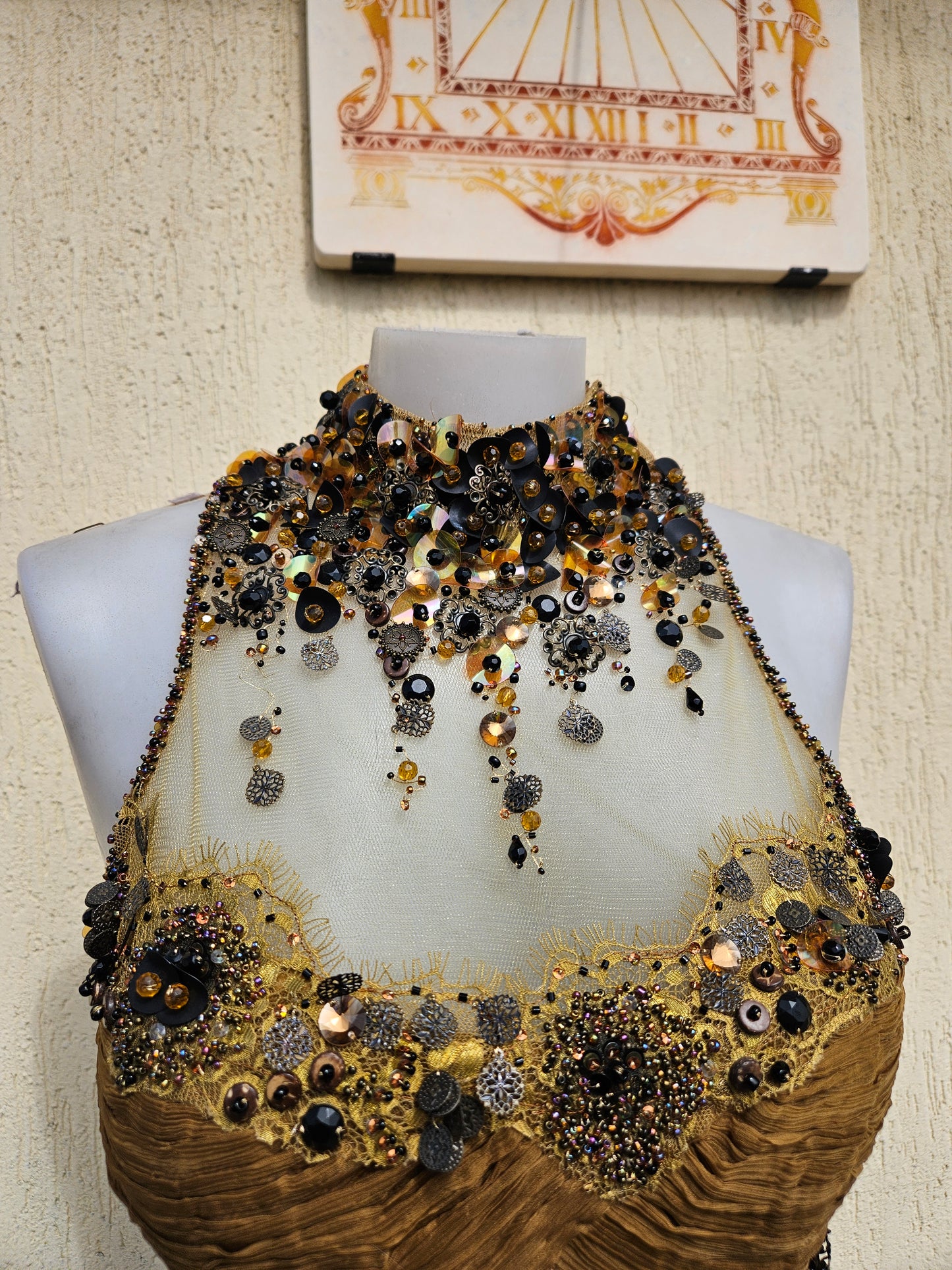 Conjunto de noche marrón
