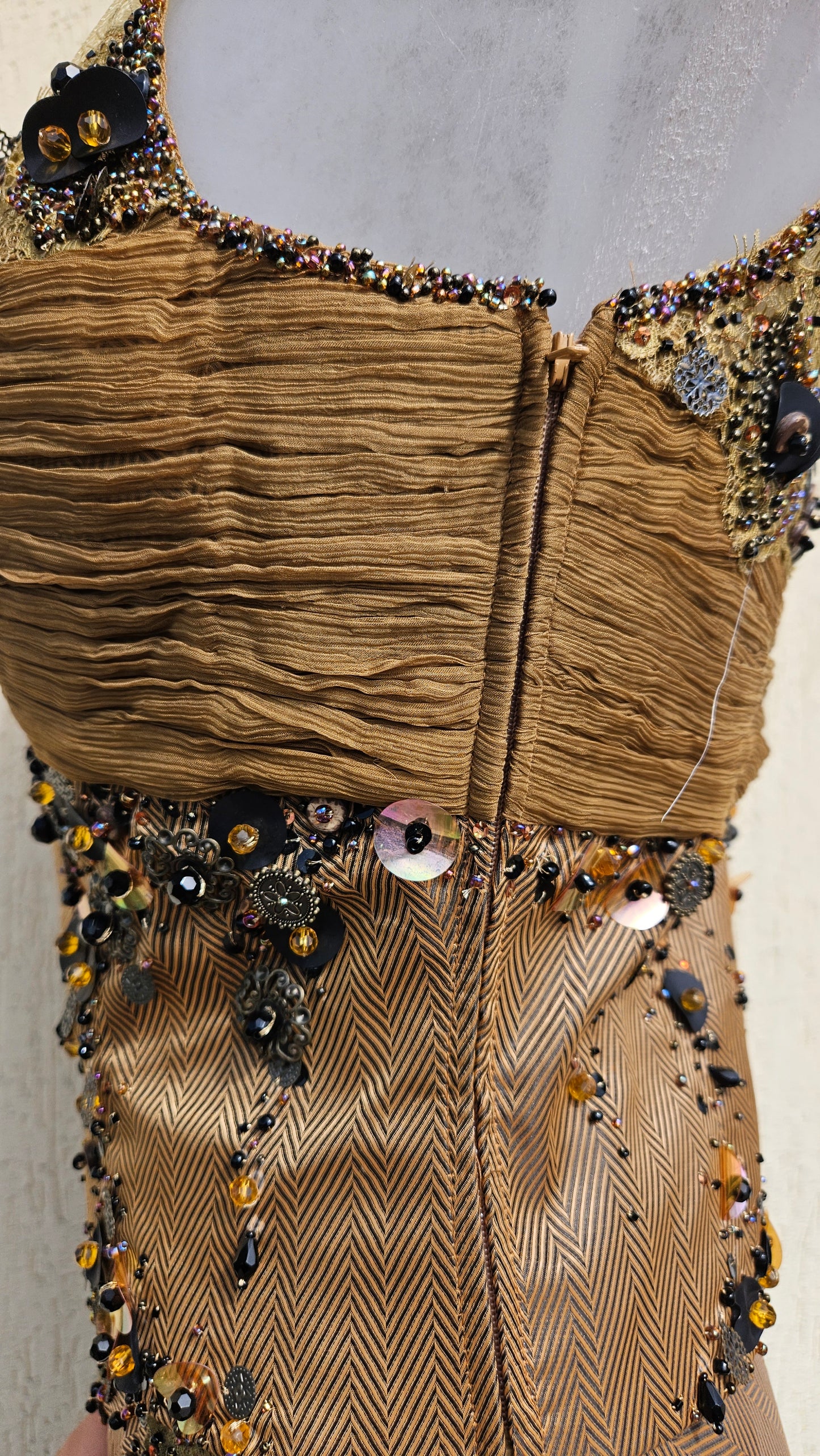Conjunto de noche marrón
