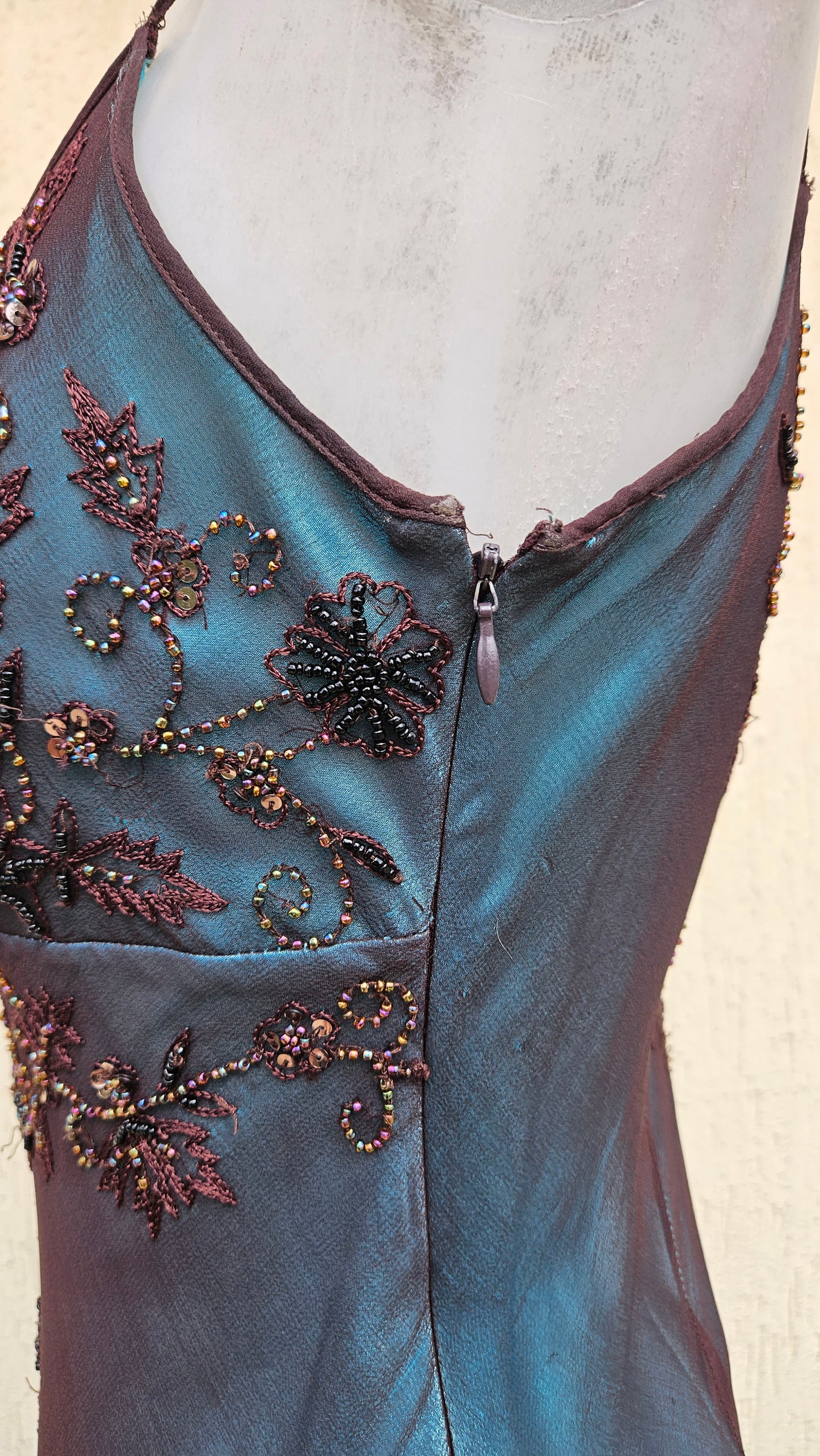 Robe en soie Adrianna Papell