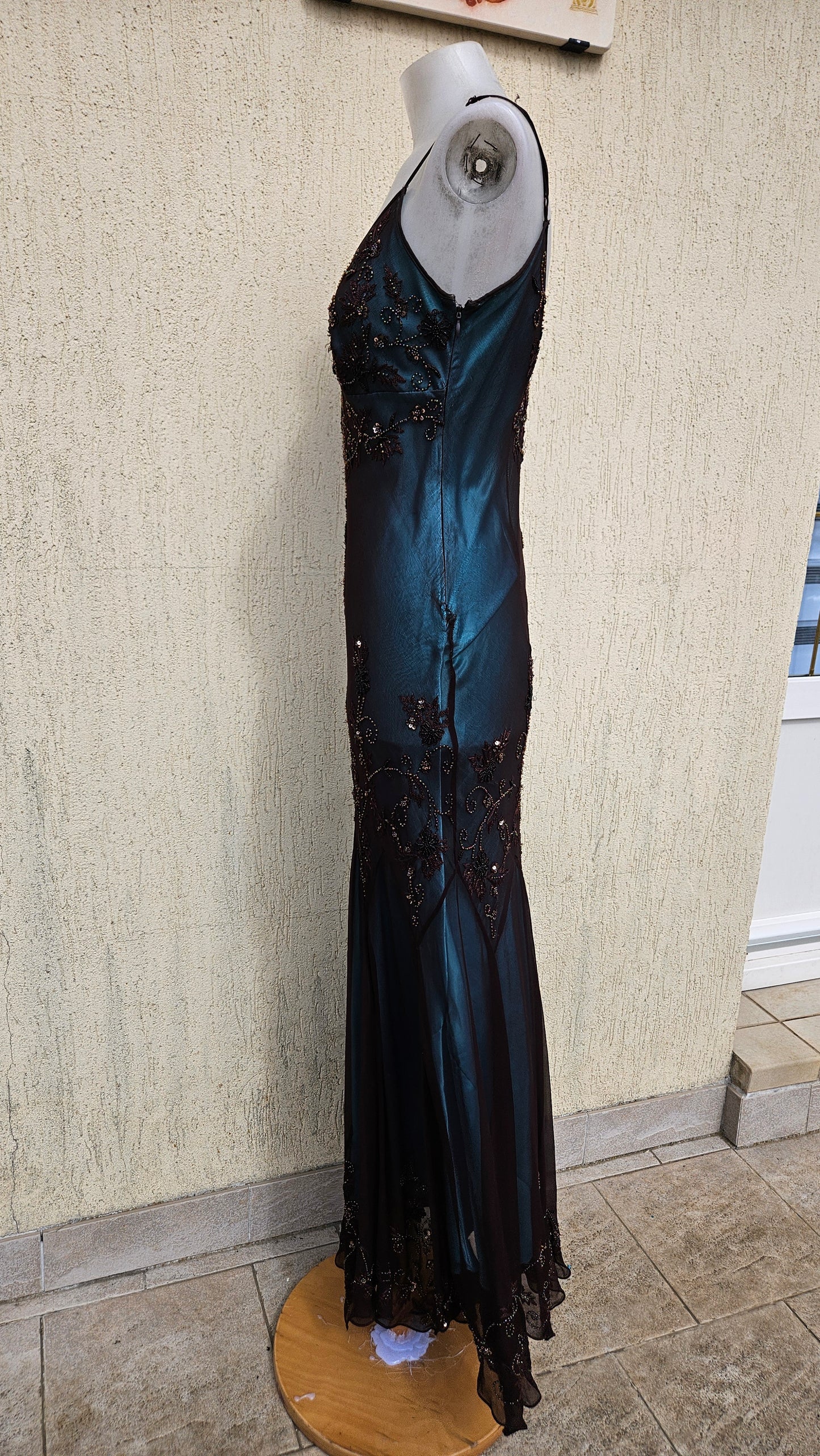 Robe en soie Adrianna Papell