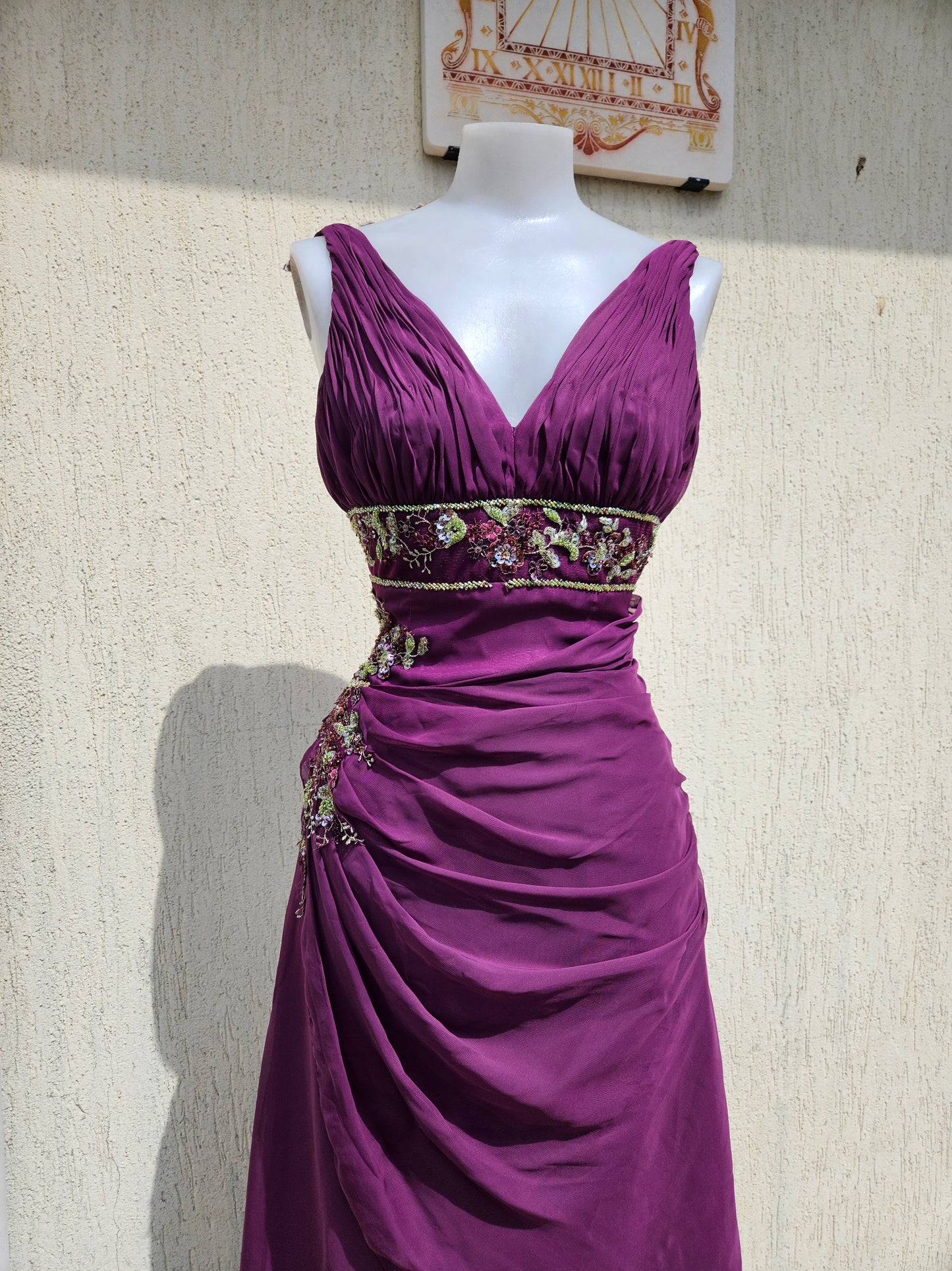 Vestido de noche Megara morado