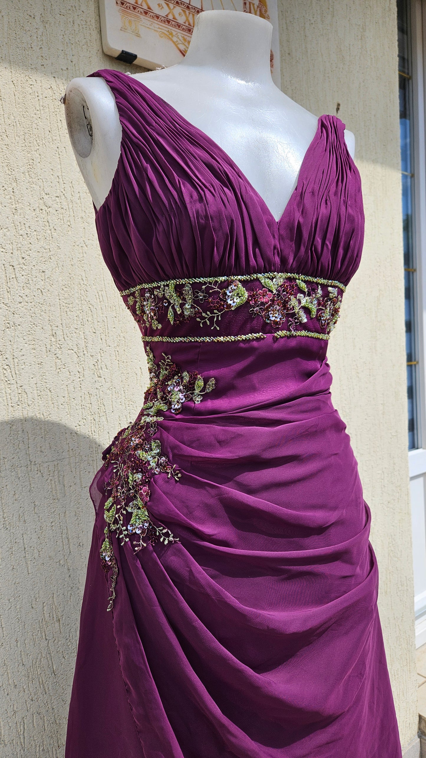 Vestido de noche Megara morado