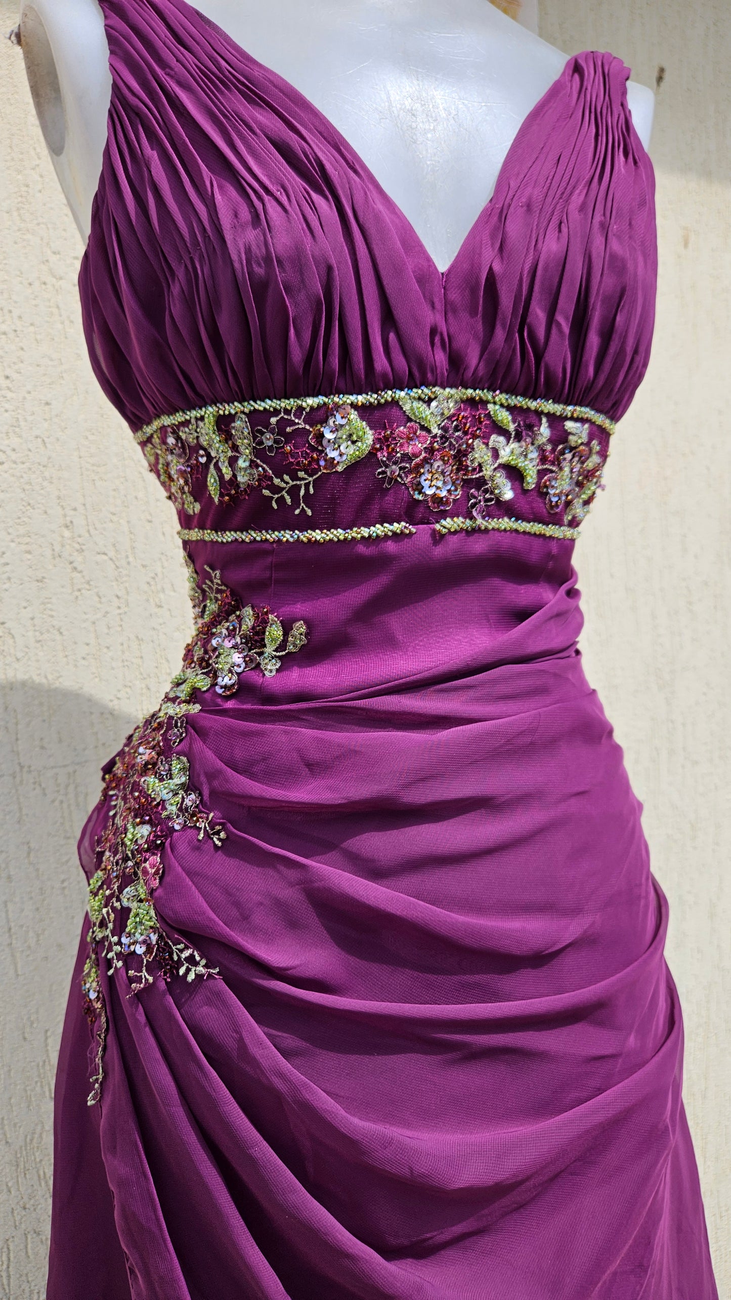 Vestido de noche Megara morado