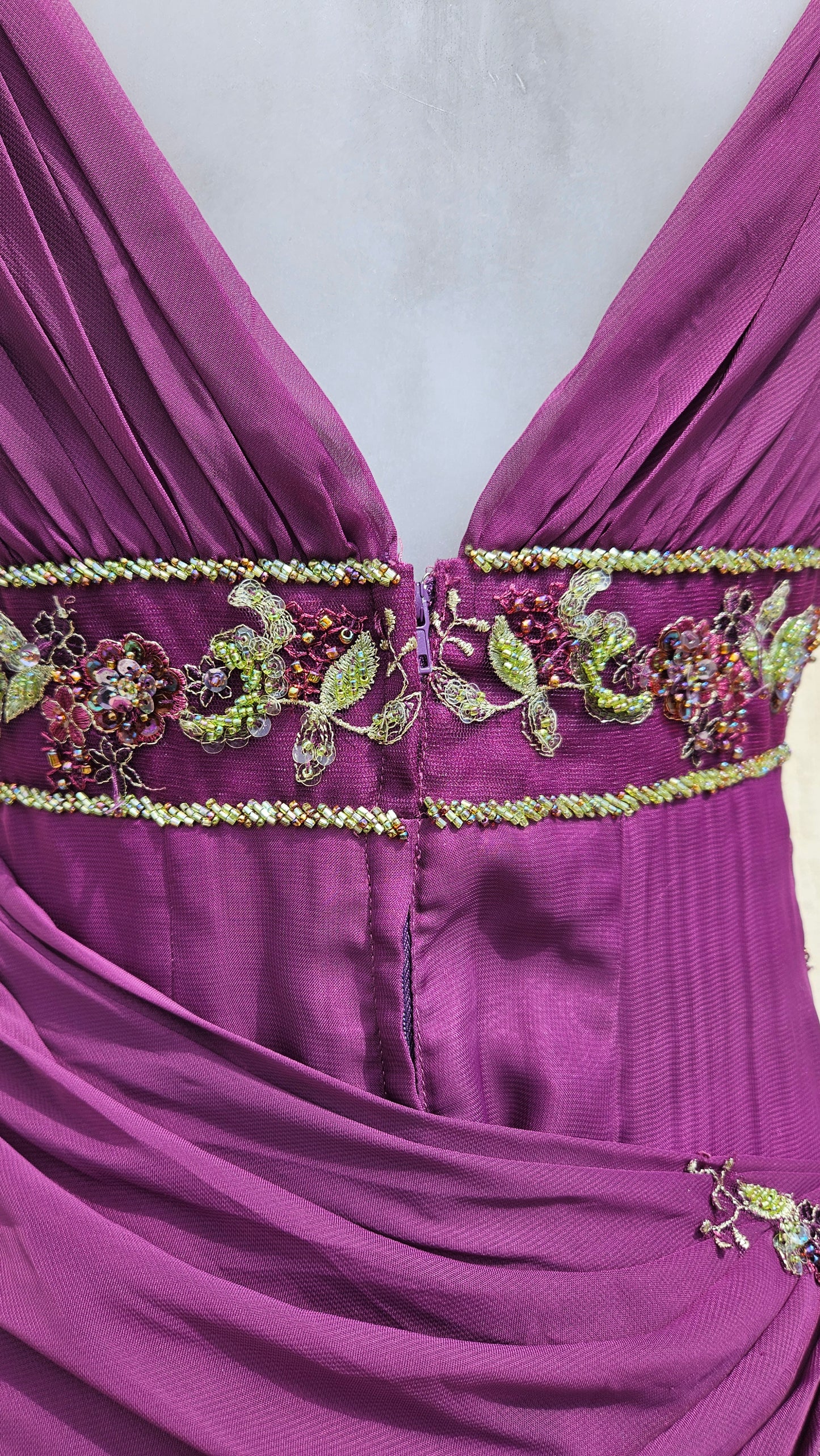 Vestido de noche Megara morado