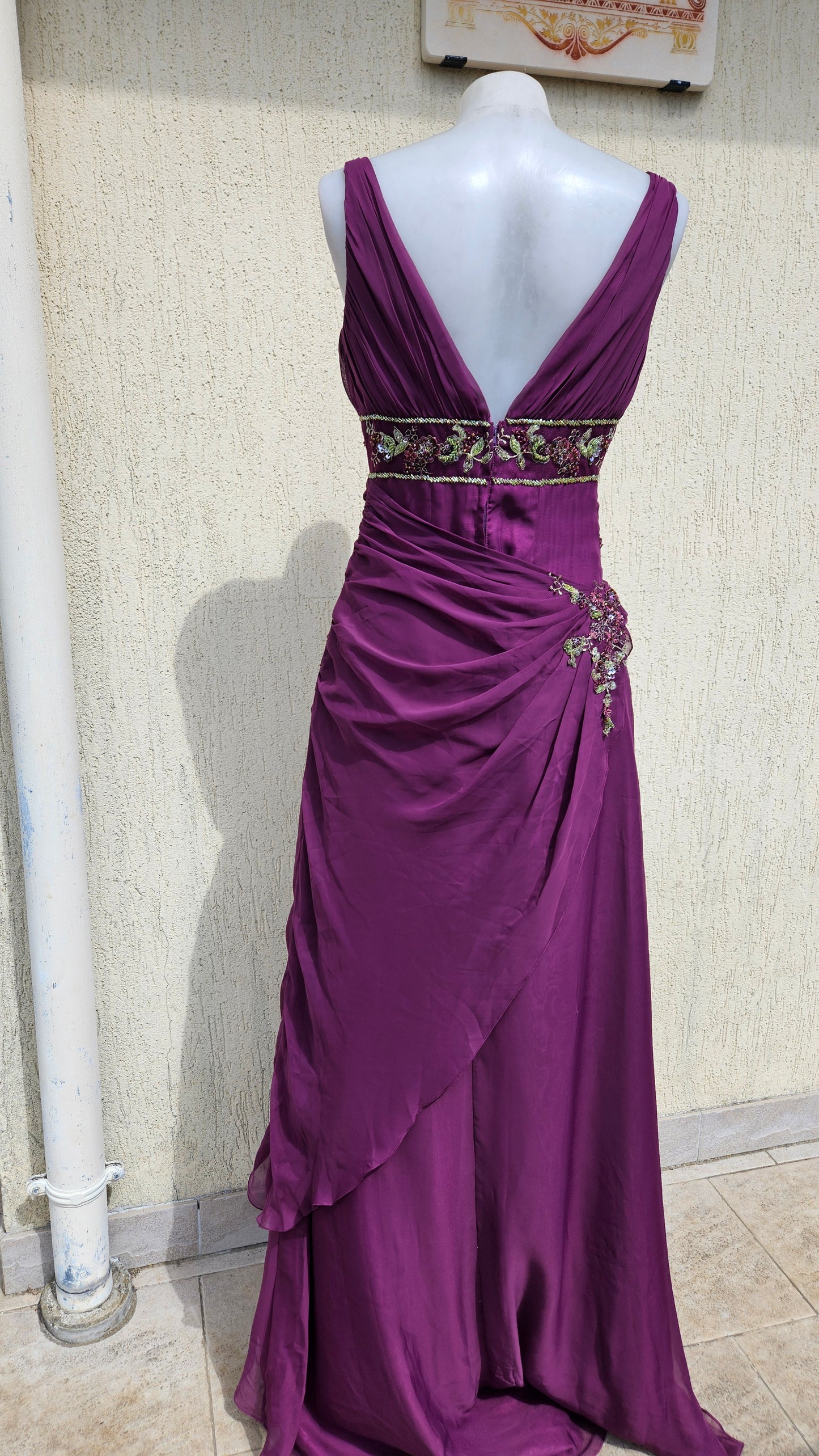 Vestido de noche Megara morado