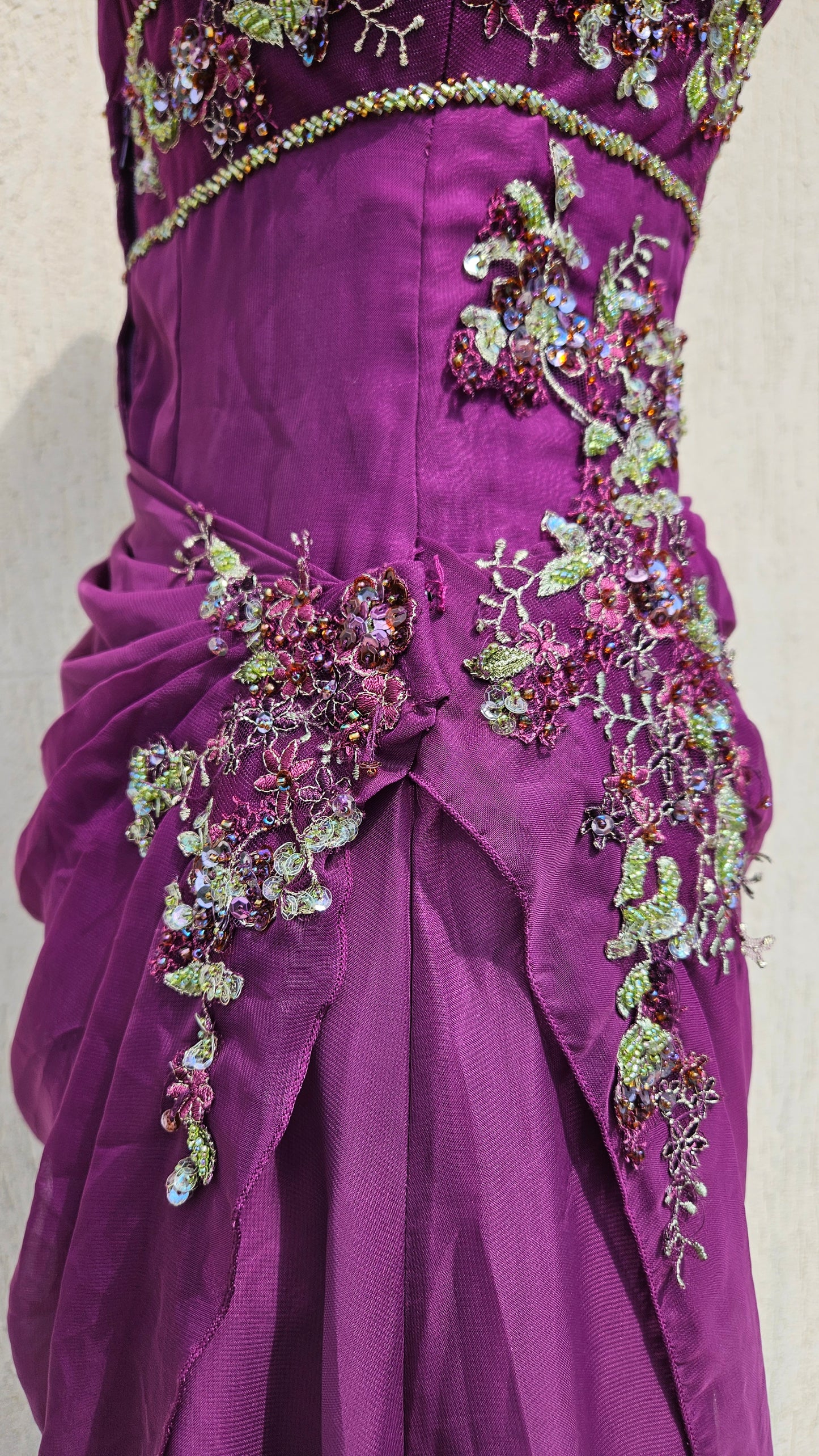 Vestido de noche Megara morado