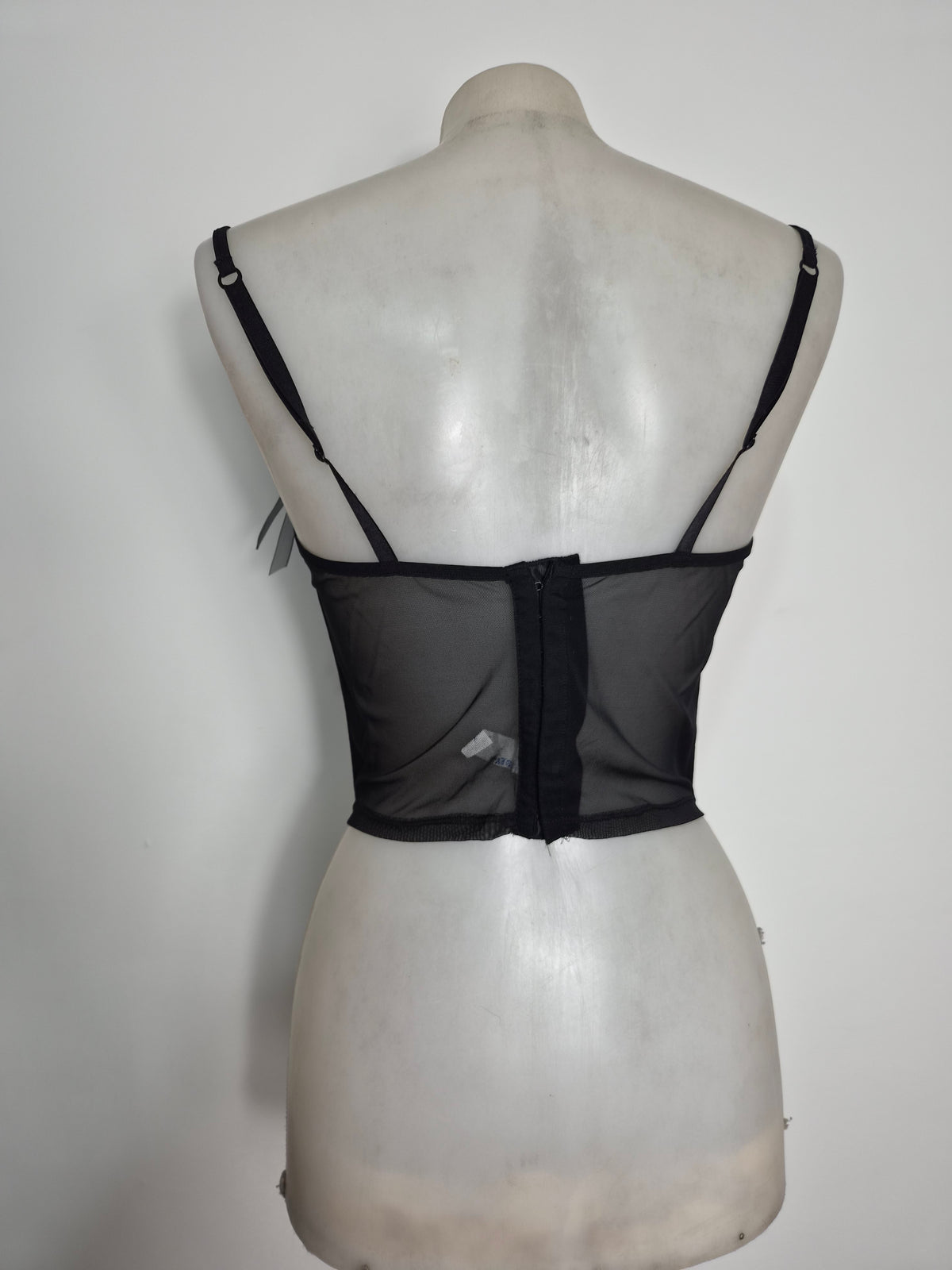 Haut esprit corset détails brillants