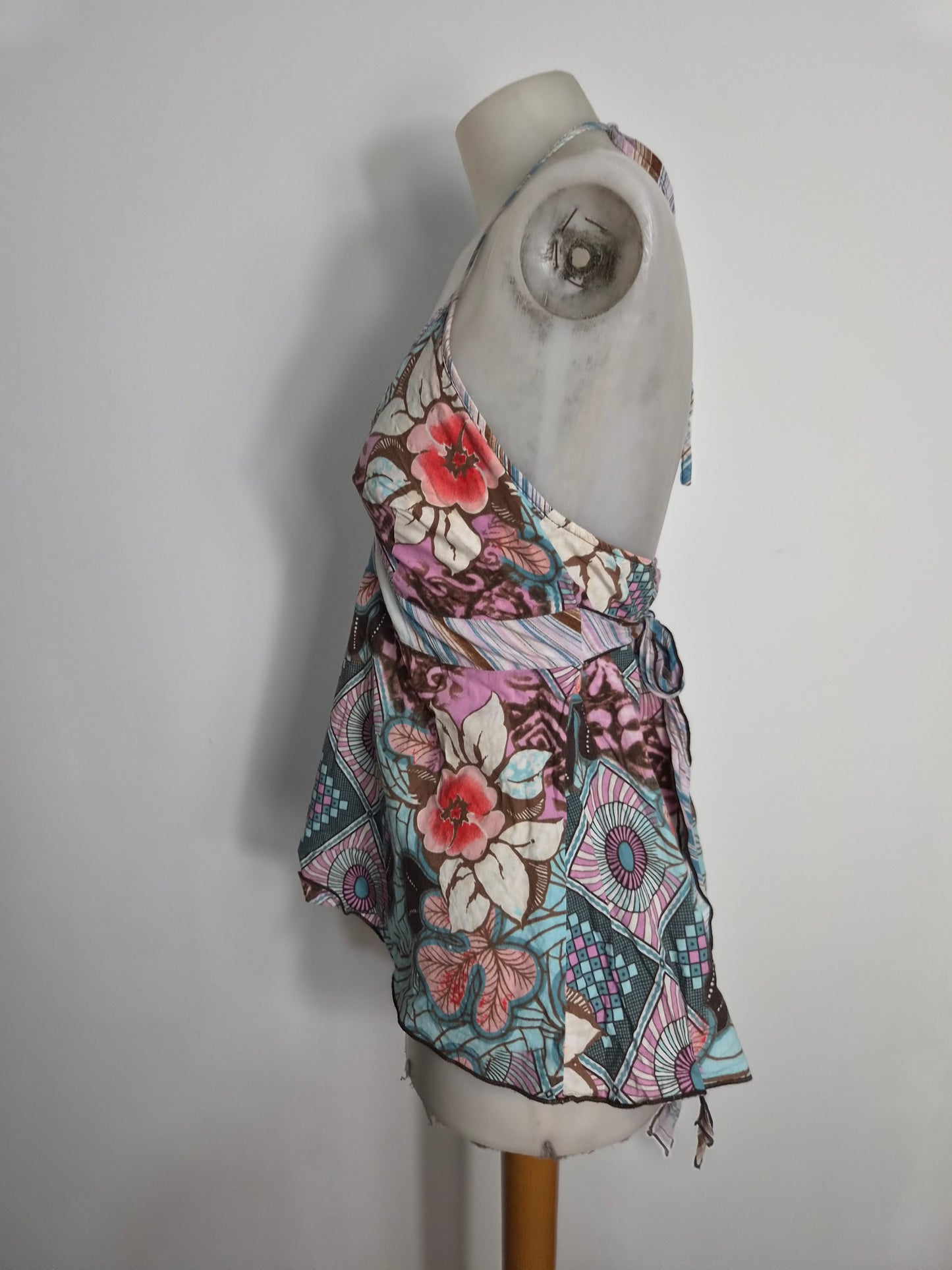 Top dos nu motif floral Morgan de Toi