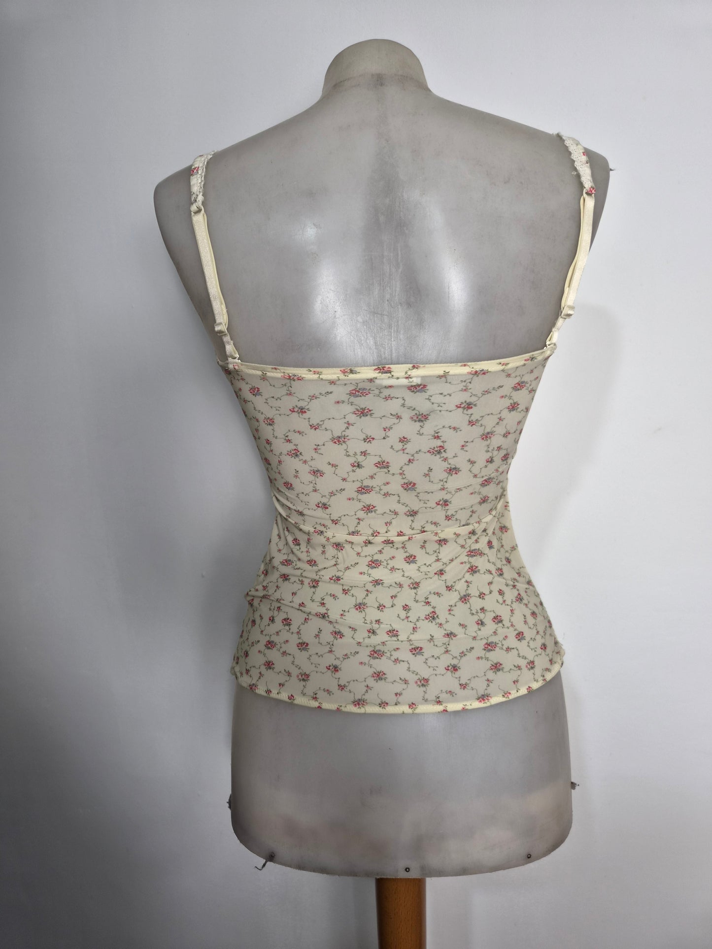 Haut bustier fleuri