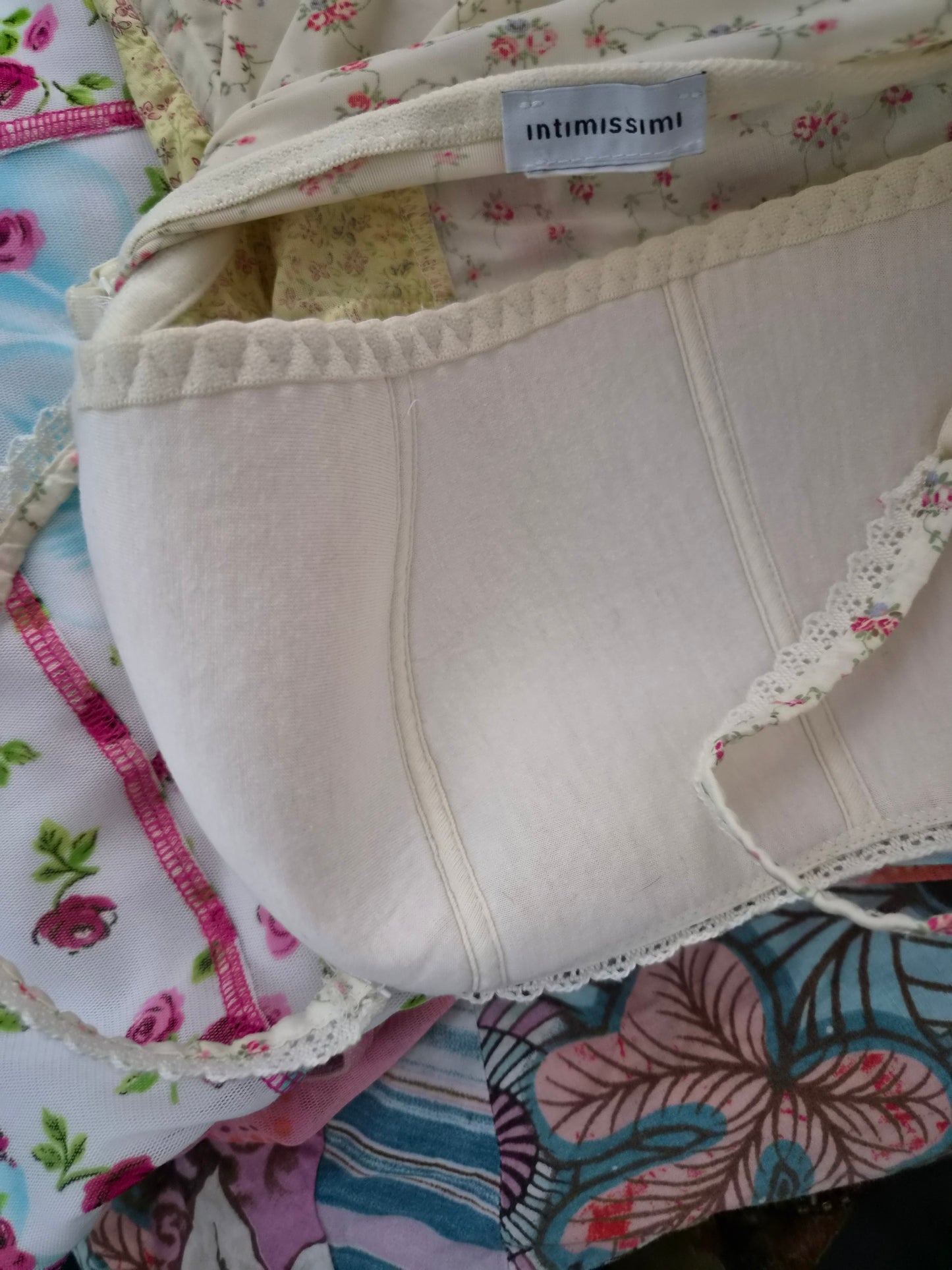 Haut bustier fleuri