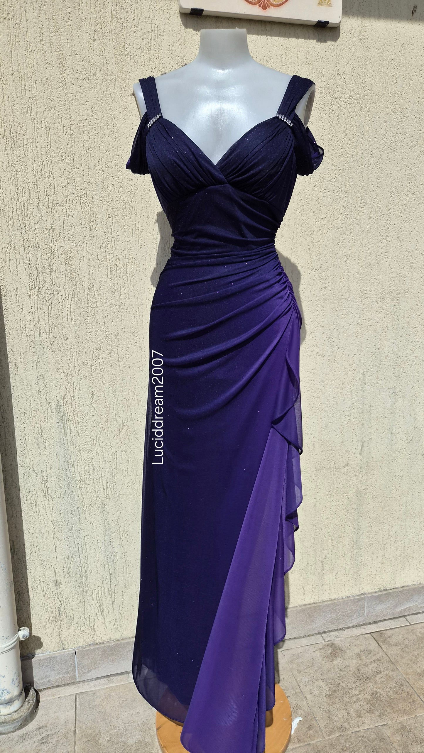 Robe violette Betsy & Adam