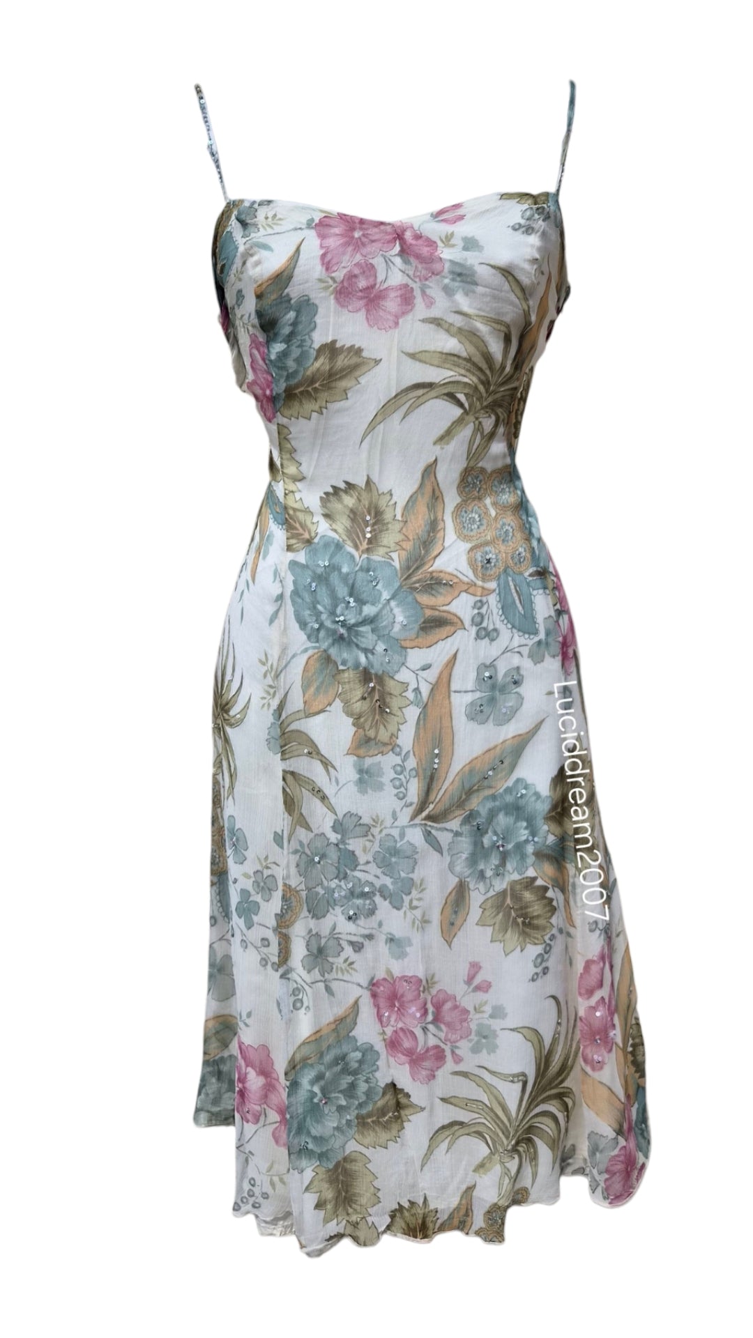 René Derhy Floral Voile Dress