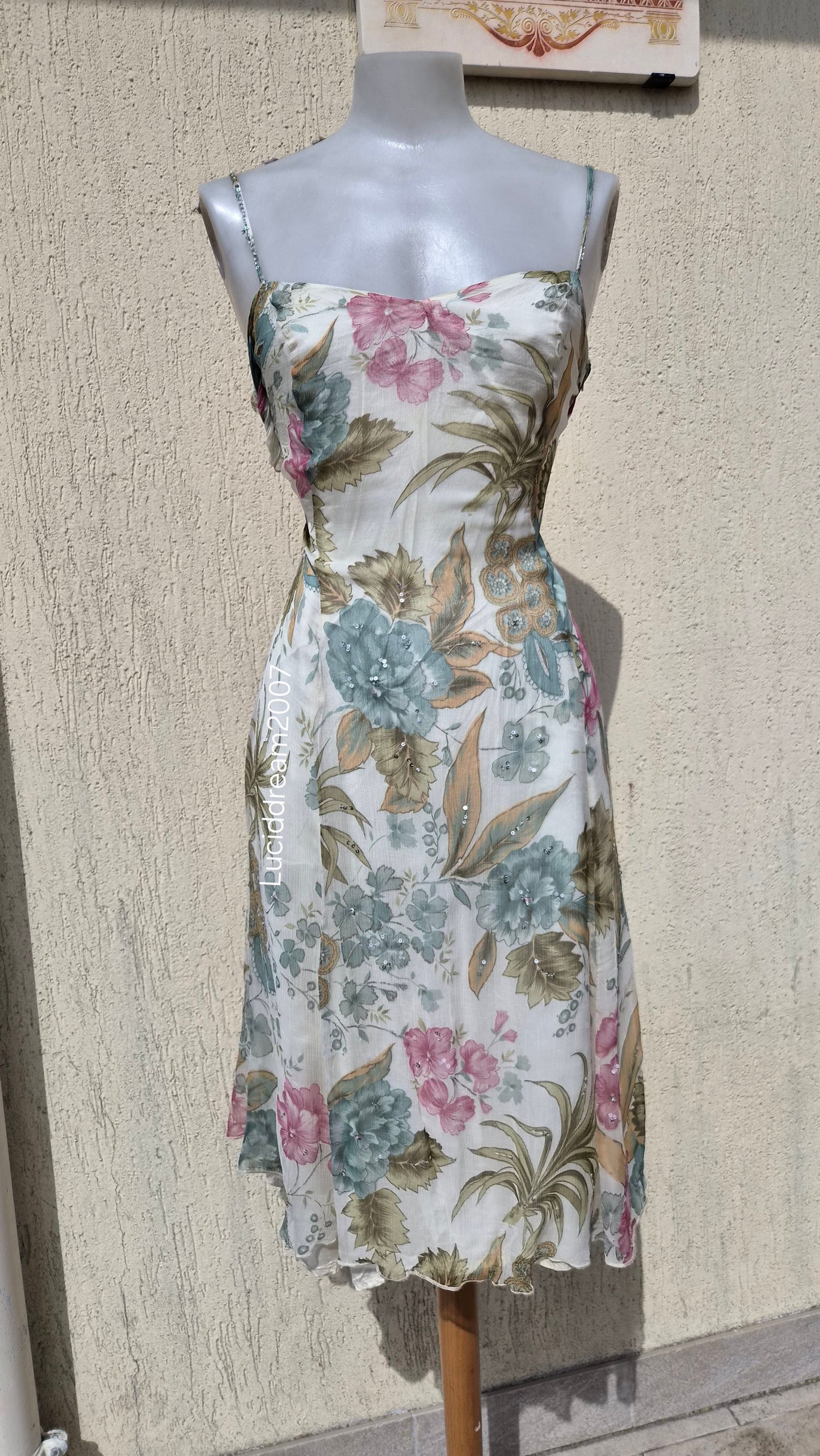 René Derhy Floral Voile Dress