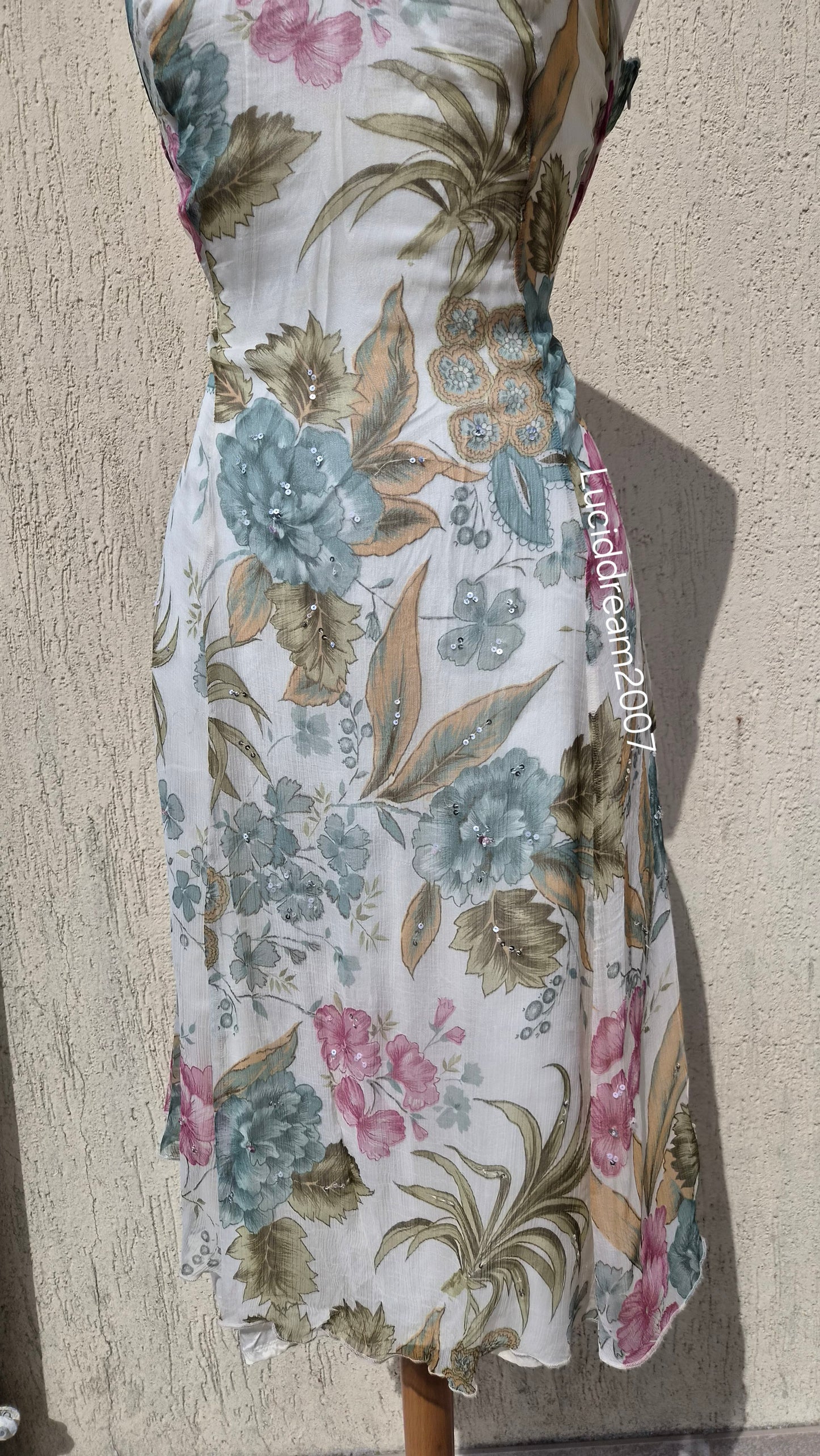 René Derhy Floral Voile Dress