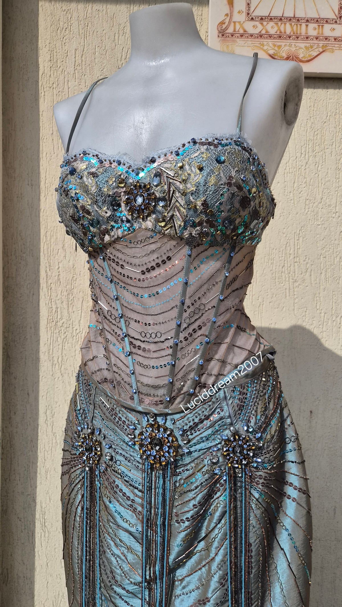 Ensemble 3 pièces argenté
