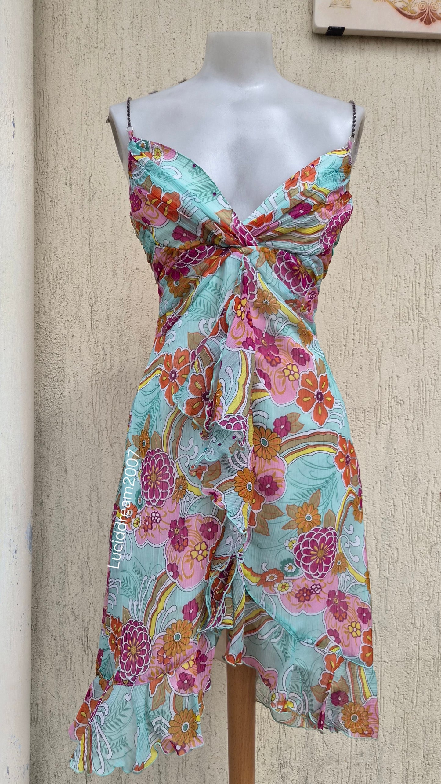 Robe en voile fleuri Morgan de Toi