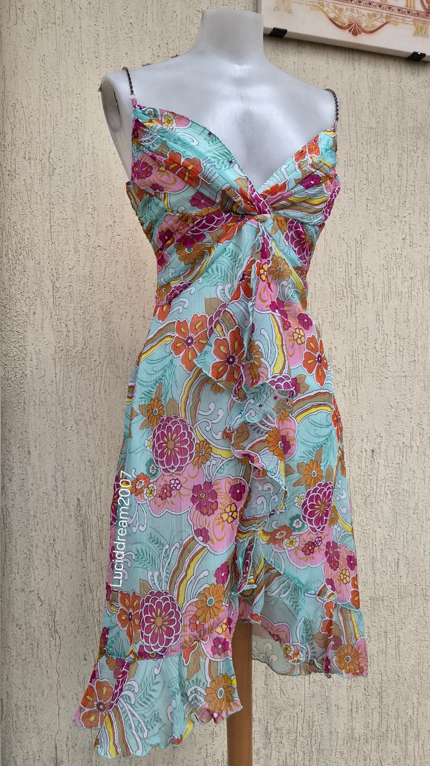Robe en voile fleuri Morgan de Toi