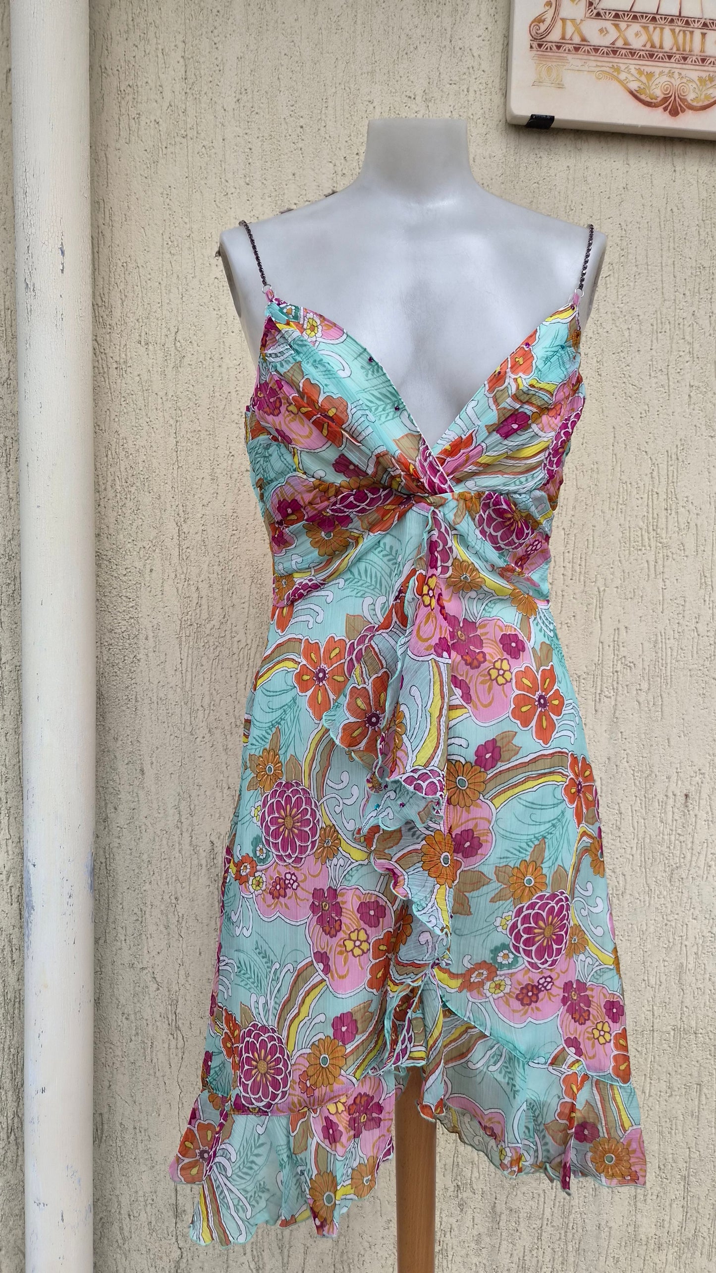 Robe en voile fleuri Morgan de Toi