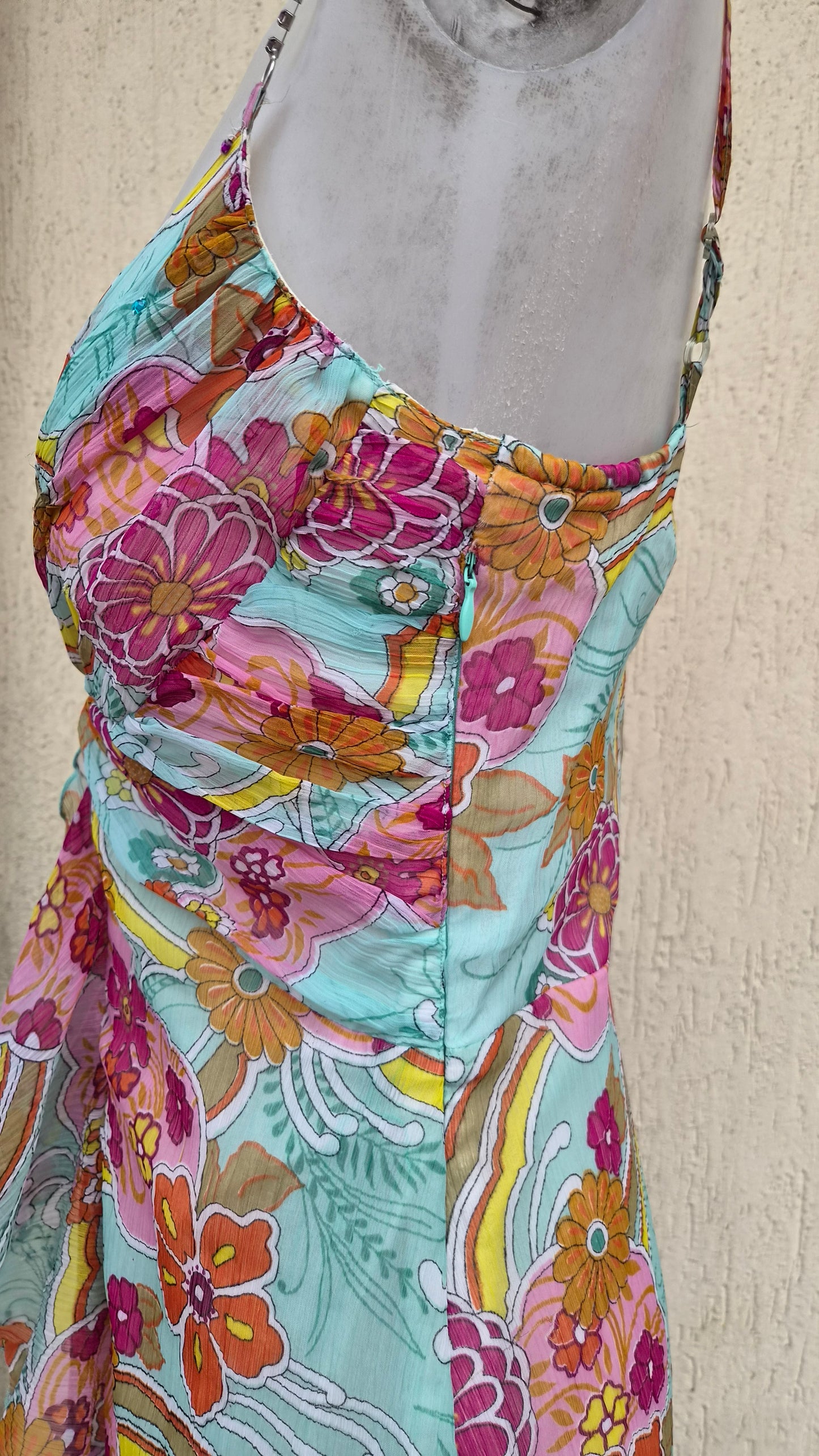 Robe en voile fleuri Morgan de Toi