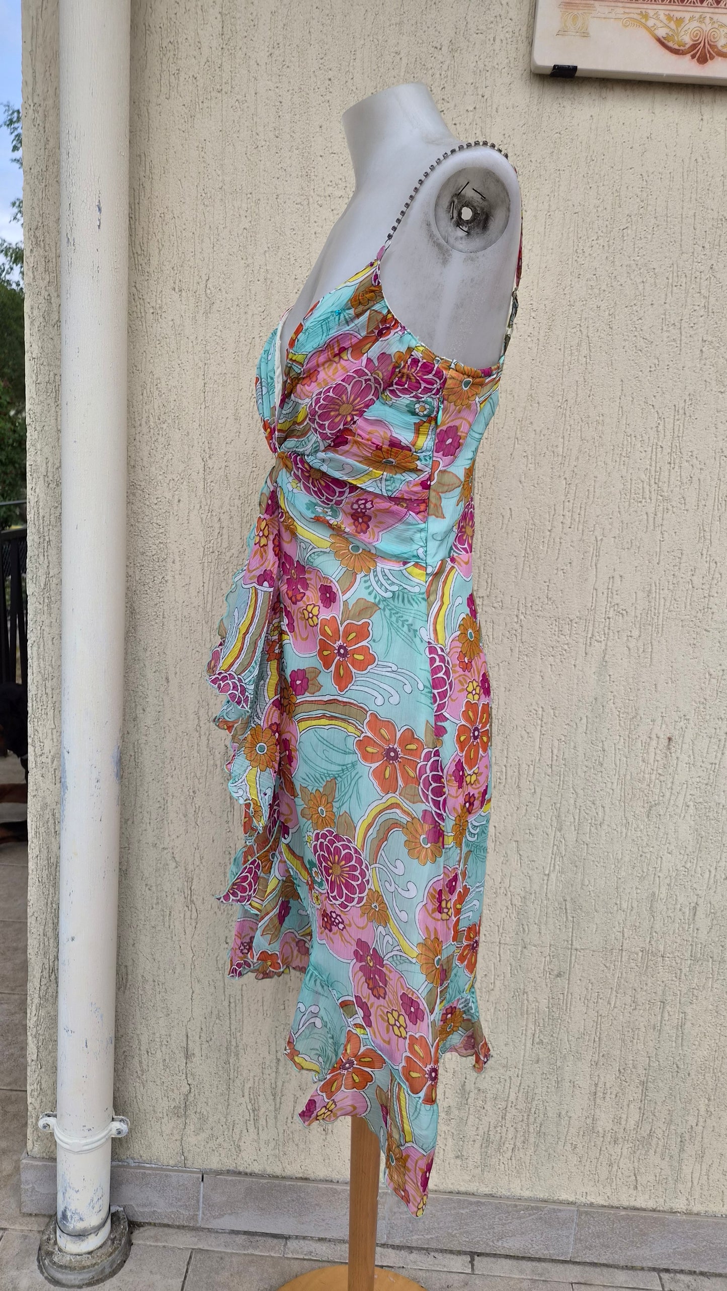 Robe en voile fleuri Morgan de Toi