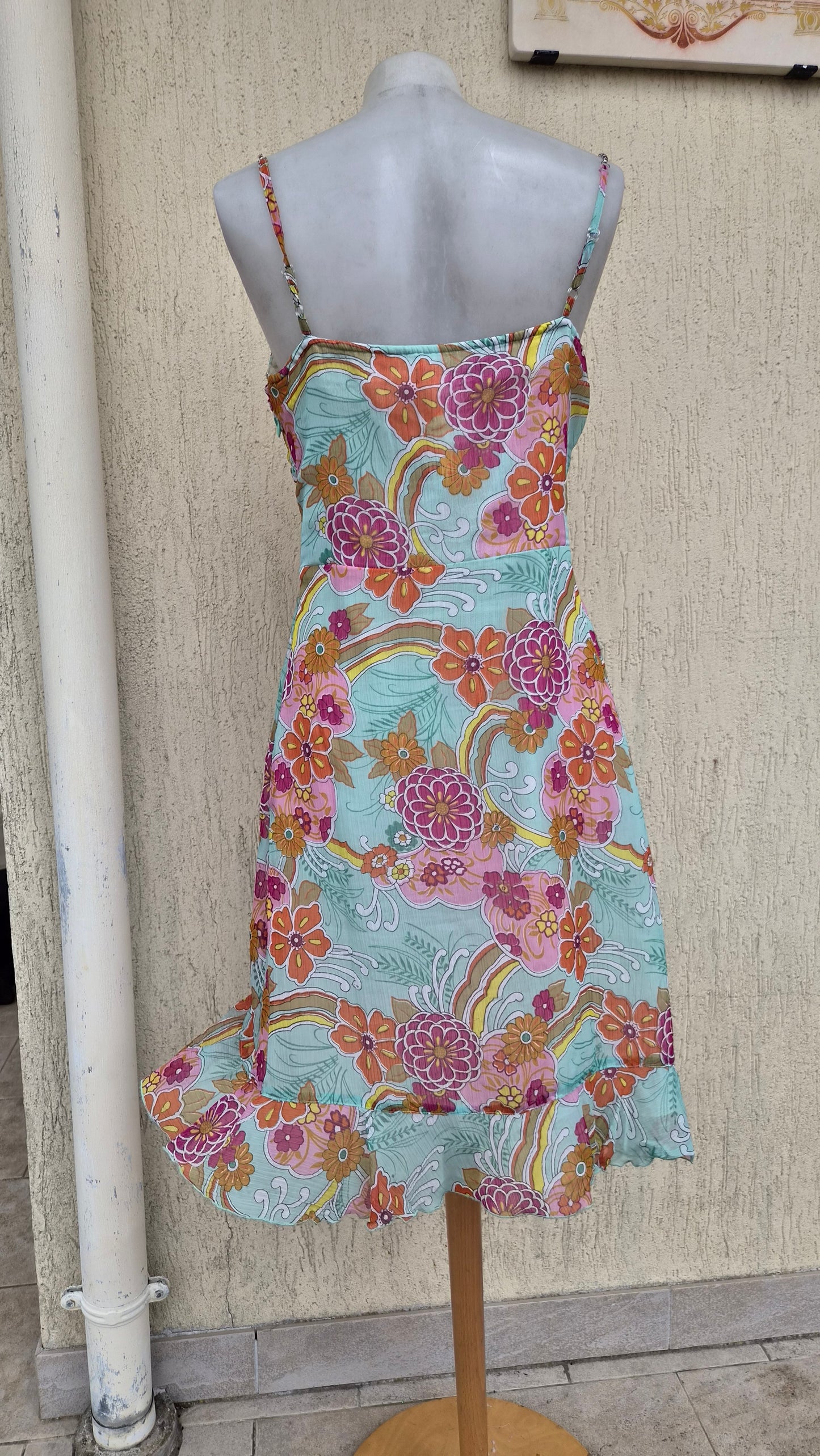 Robe en voile fleuri Morgan de Toi