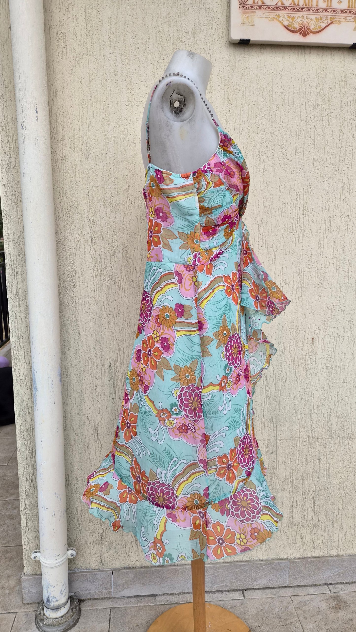 Robe en voile fleuri Morgan de Toi