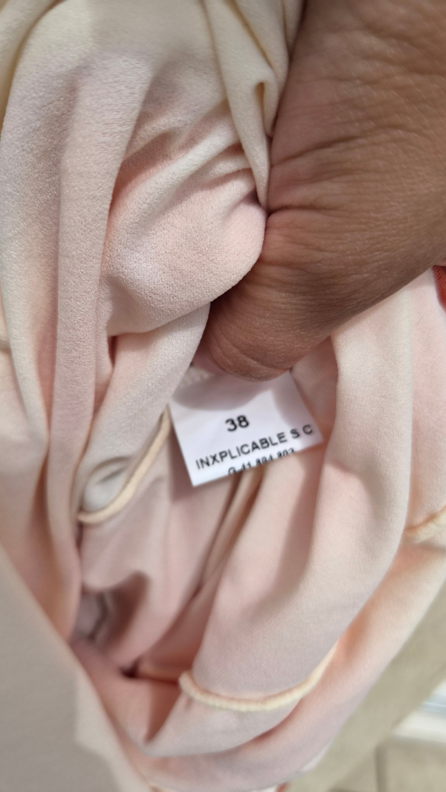 Robe fleurie dos nu tons oranges