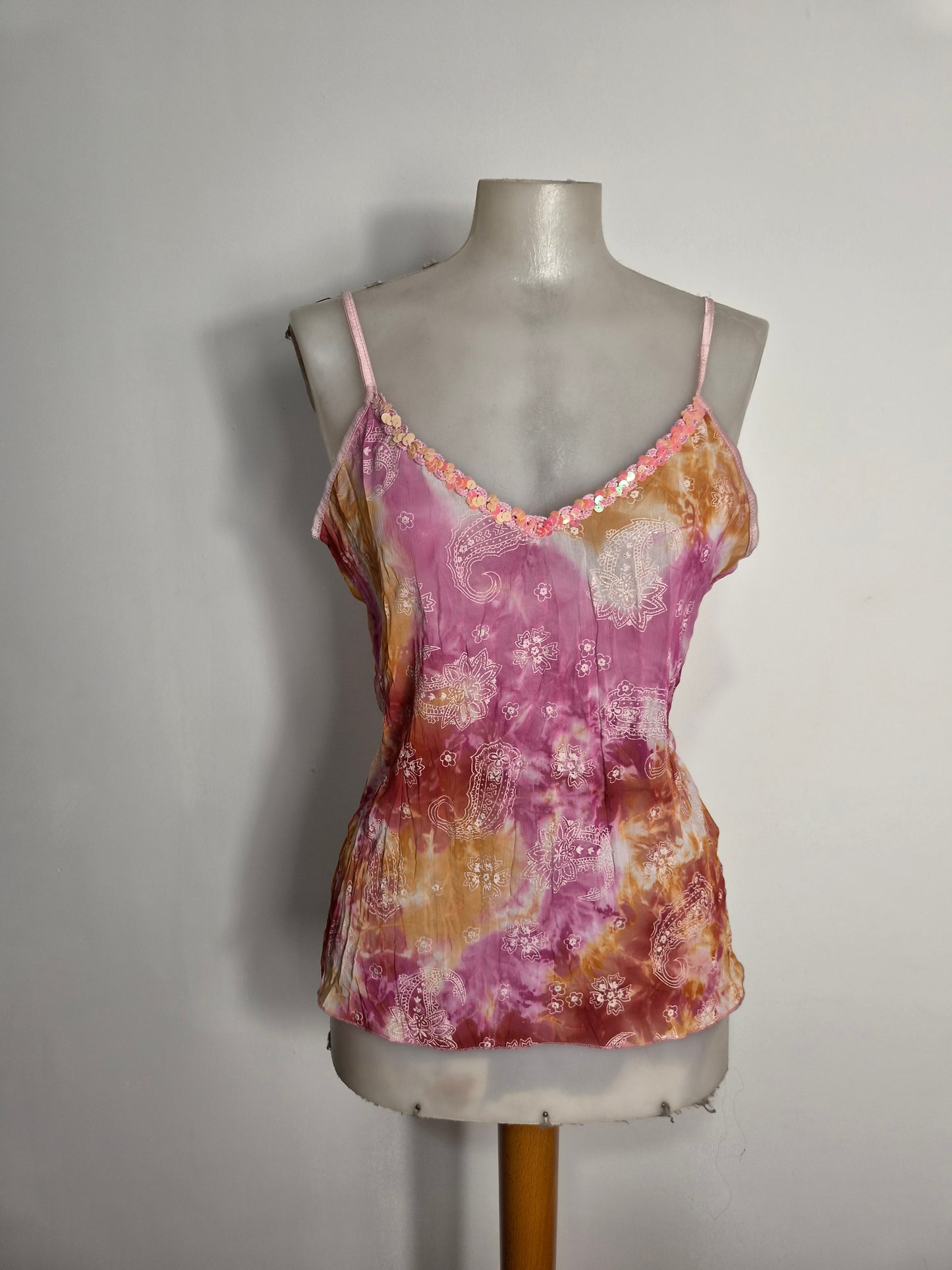 Haut en voile tie and dye