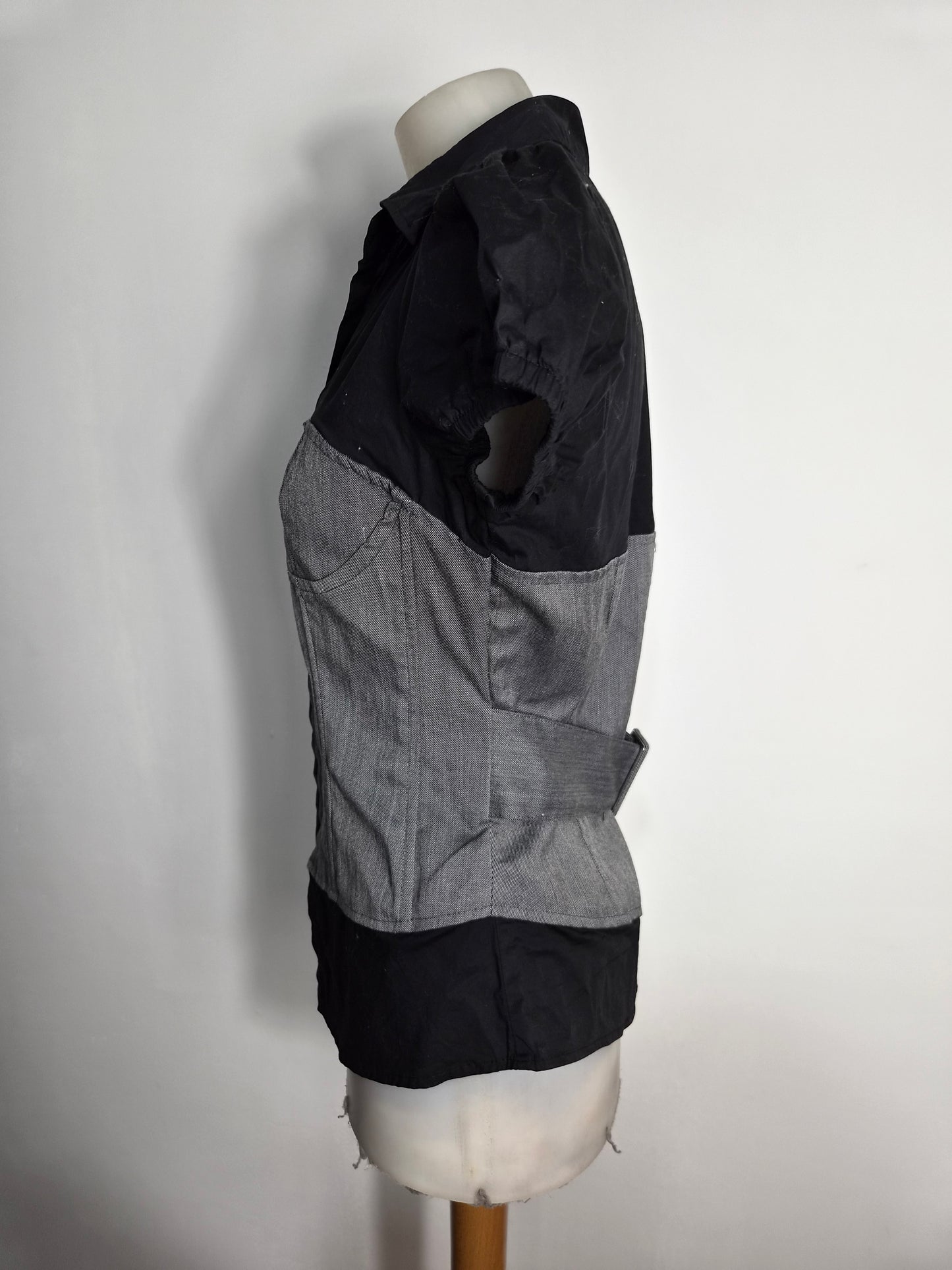 Chemise fermeture agrafes